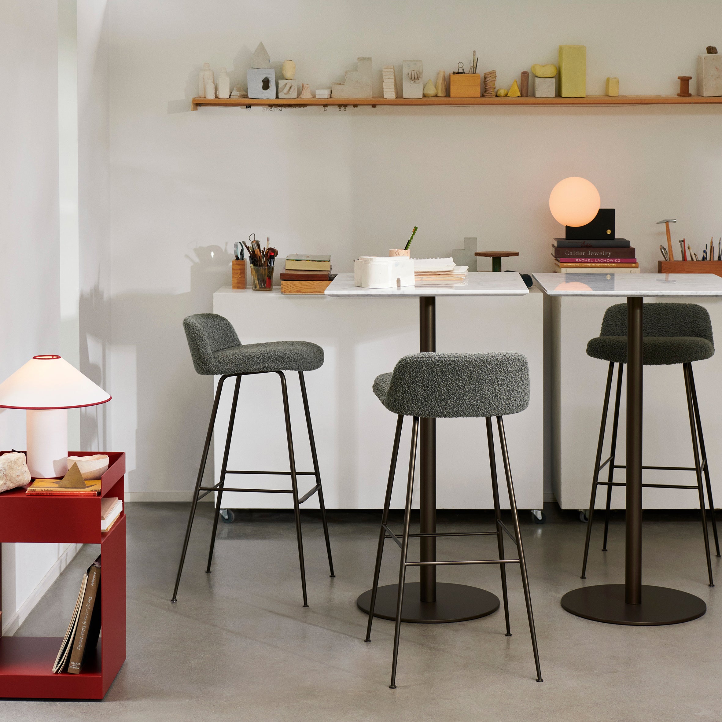 Rely Upholstered Bar Stool HW84 & HW89