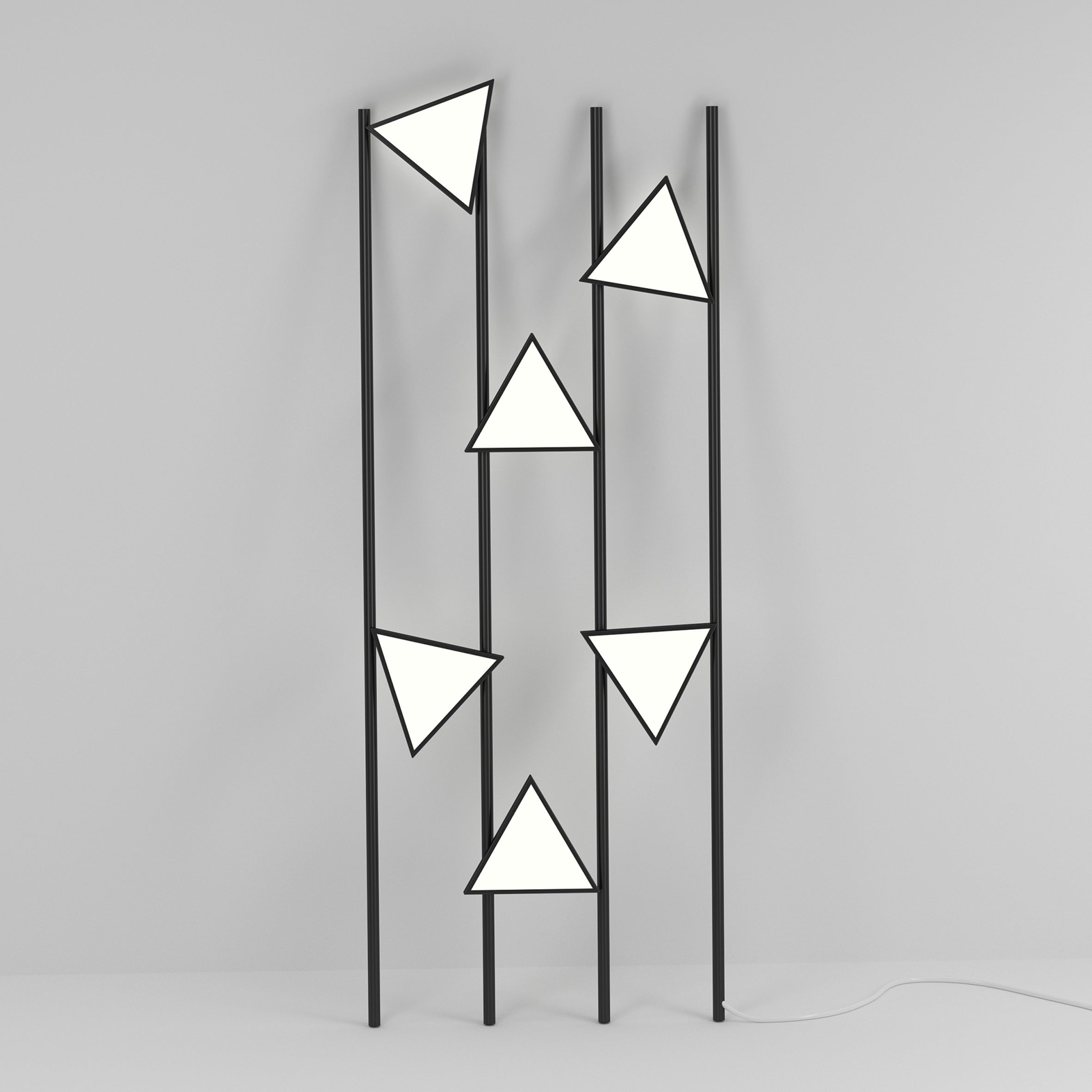 Lines and Triangles Floor Lamp