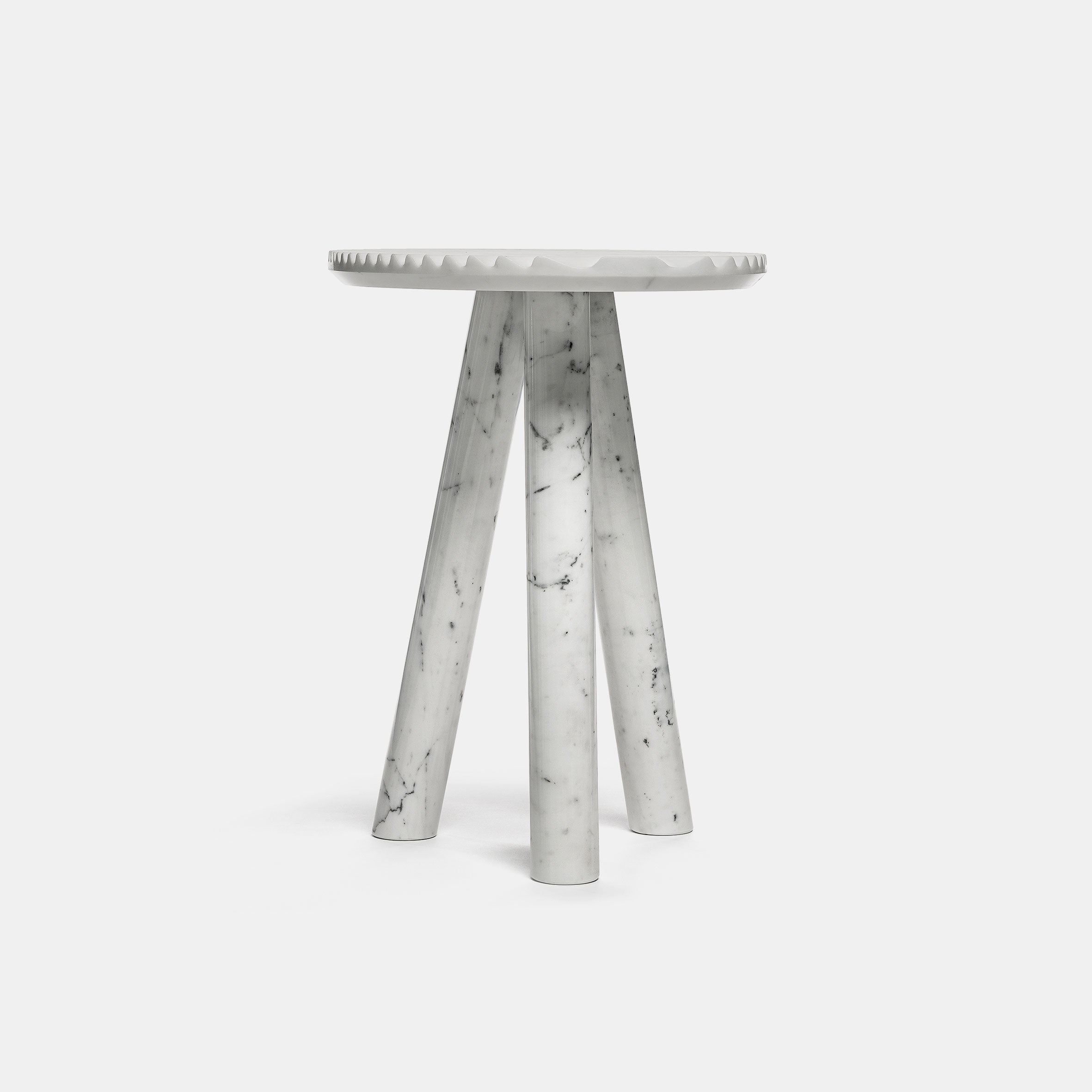 Rabbet Table - Calacatta Marble - Monologue London