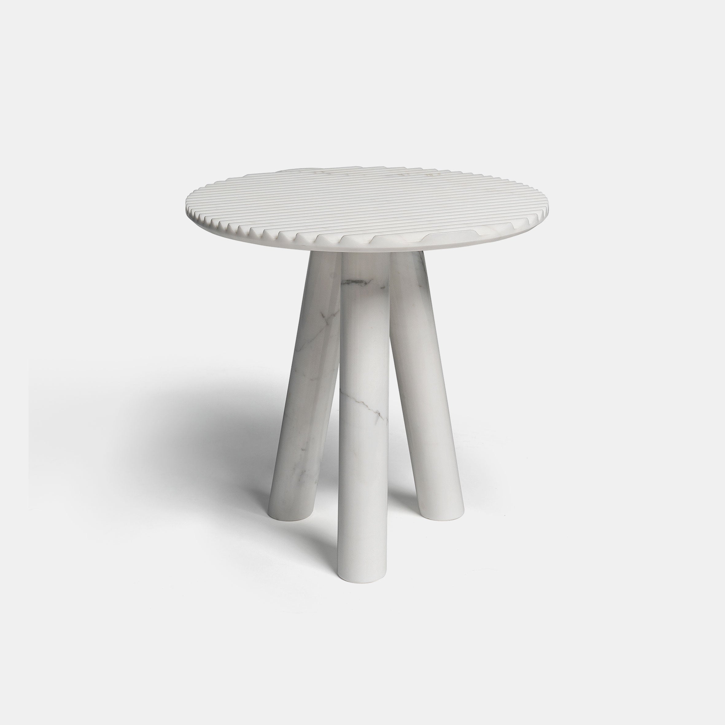 Rabbet Table - Calacatta Marble - Monologue London