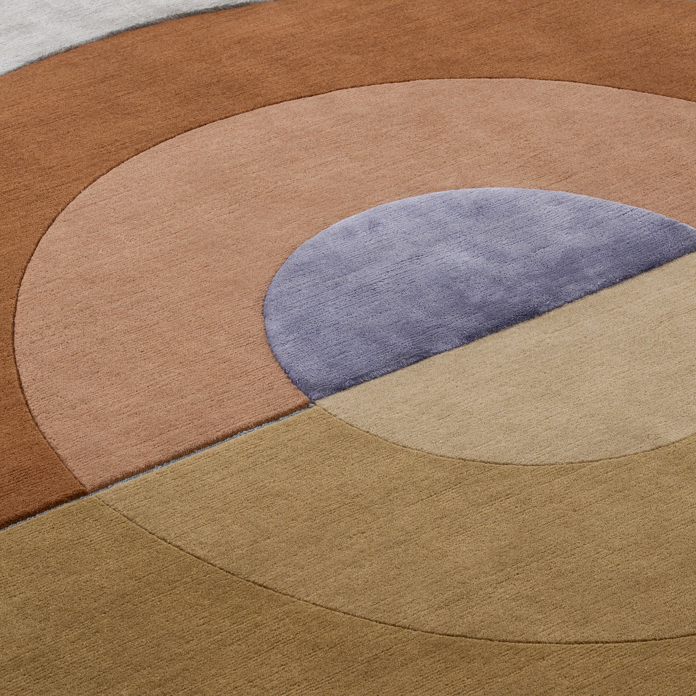 Bliss Round Rug - Monologue London