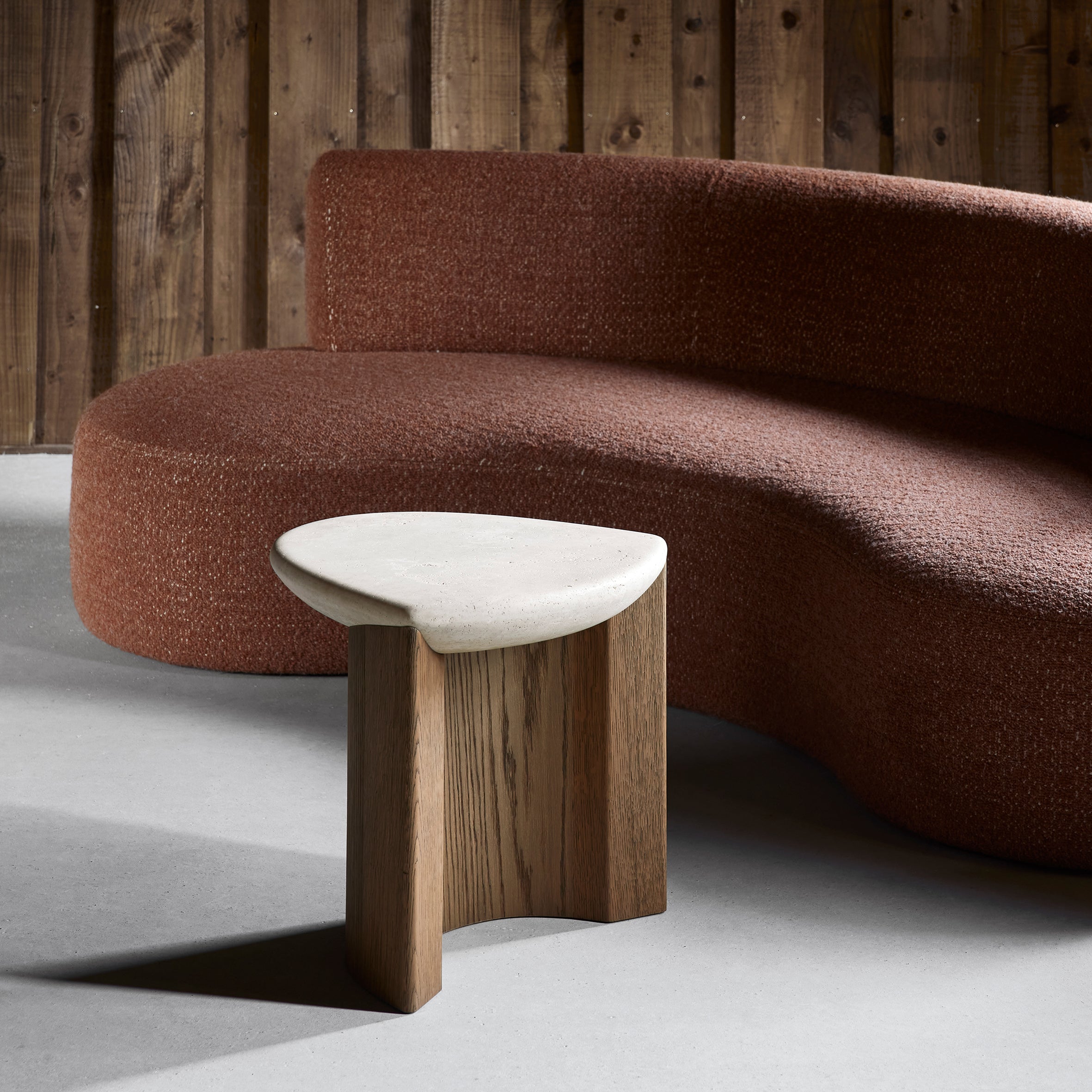 LEK Curved Banquette