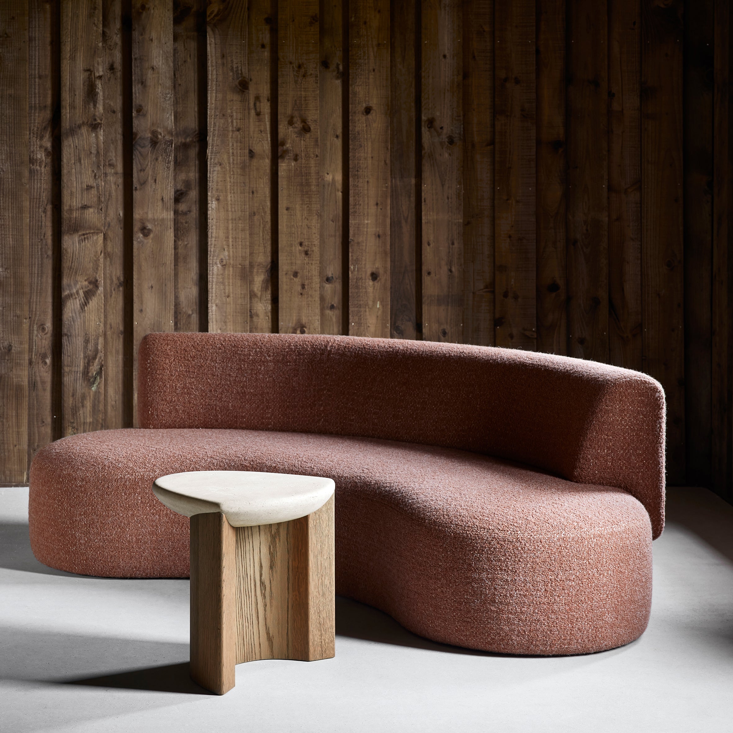 LEK Curved Banquette