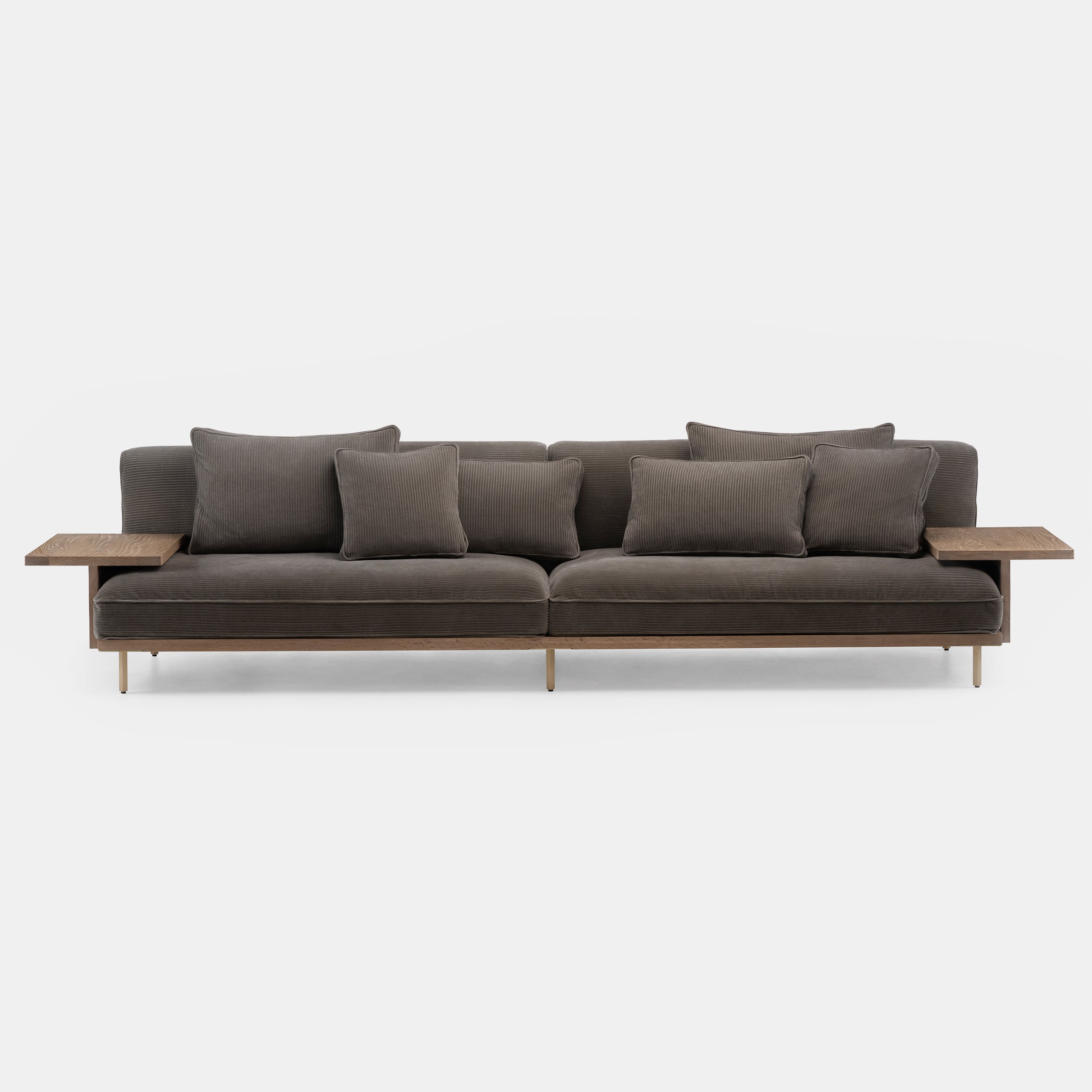 Belle Reeve Sofa - Flat Armrests