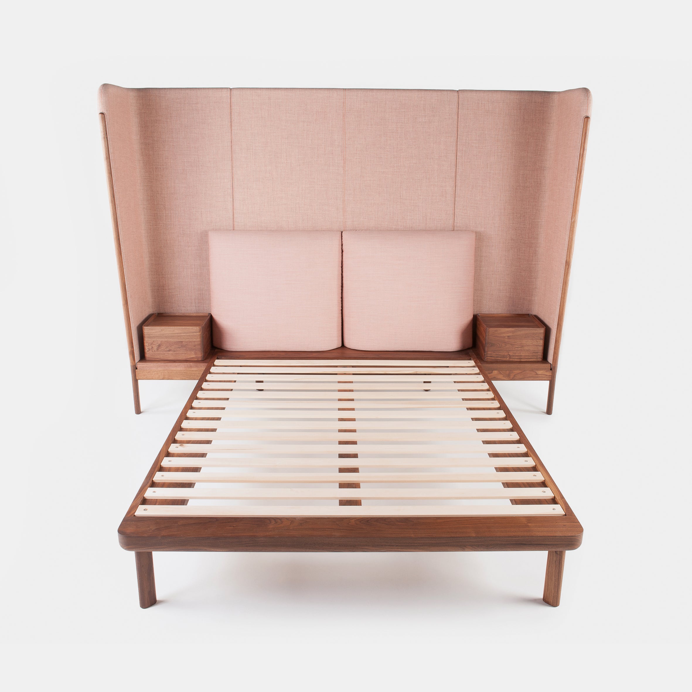 Tall Dubois Bed w/Side tables - Monologue London