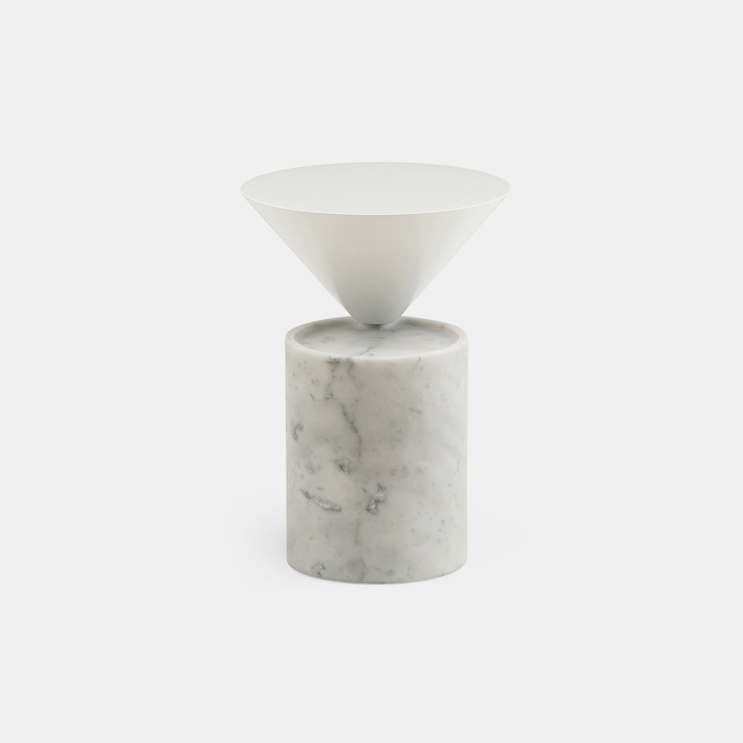 Laurel Marble Side Table