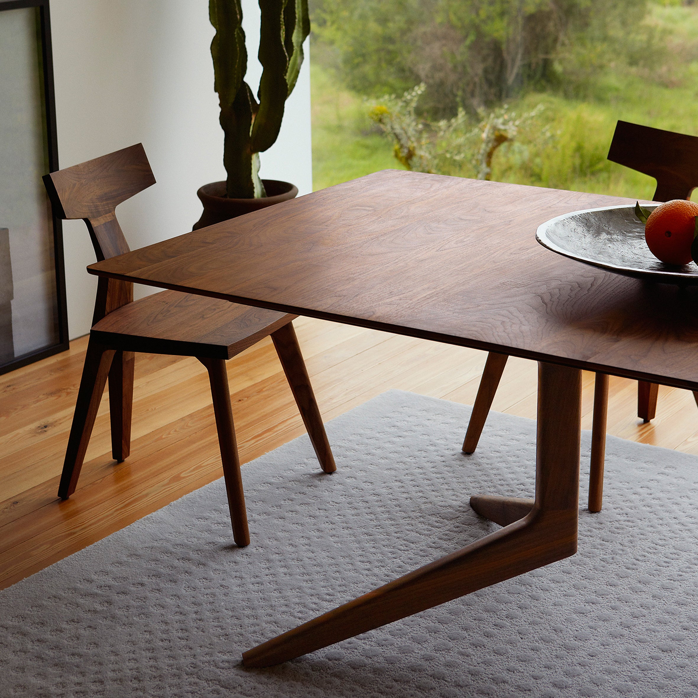 Light Extending Dining Table