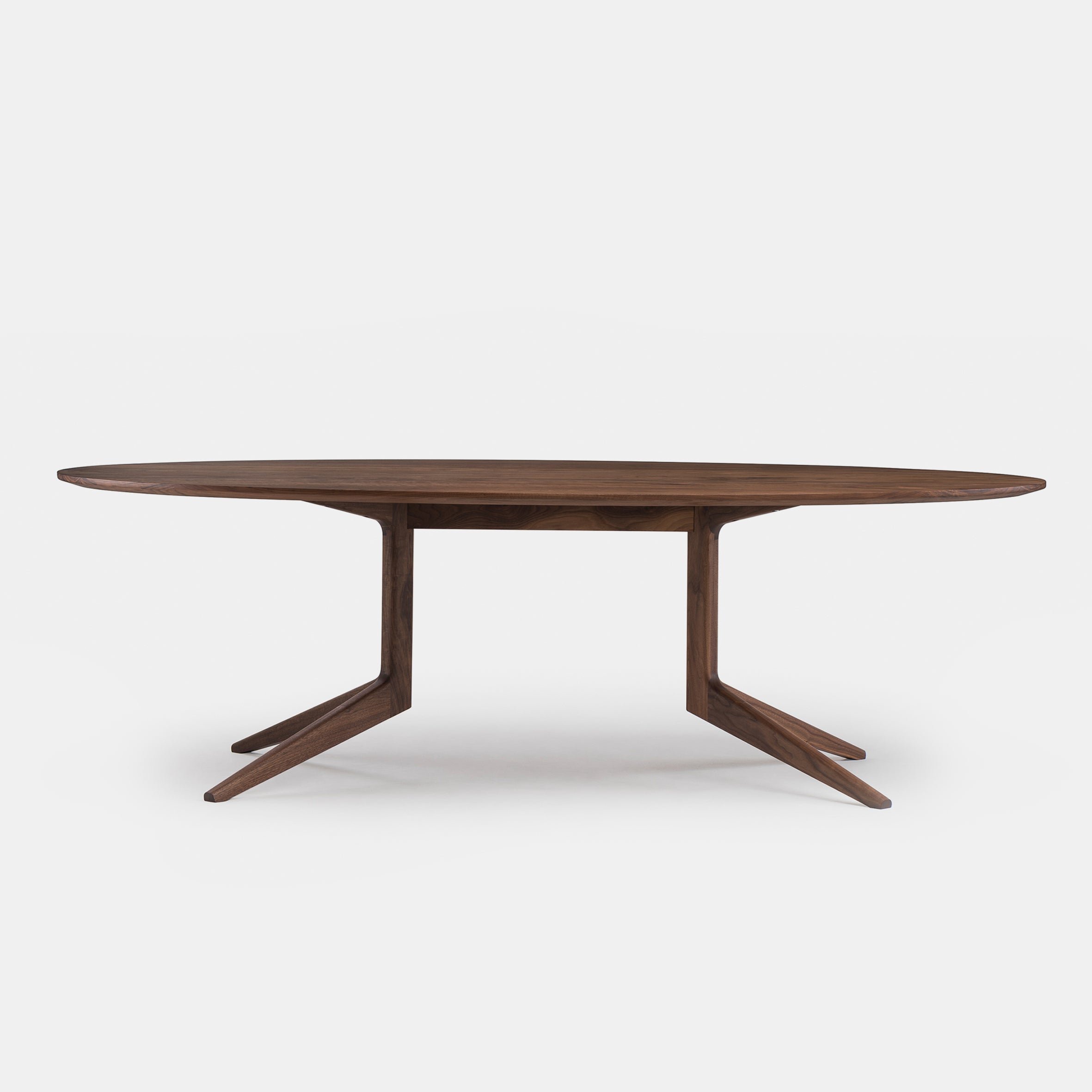 Light Oval Dining Table