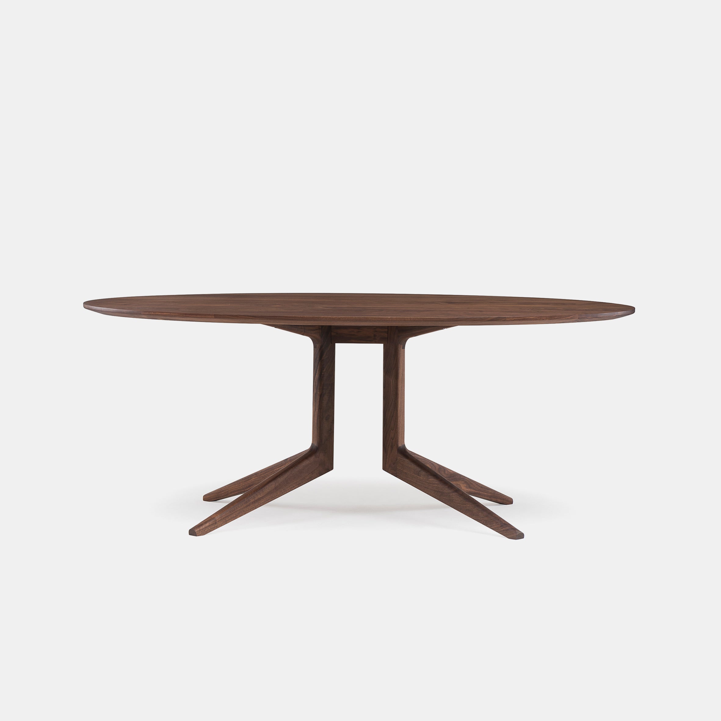 Light Oval Dining Table