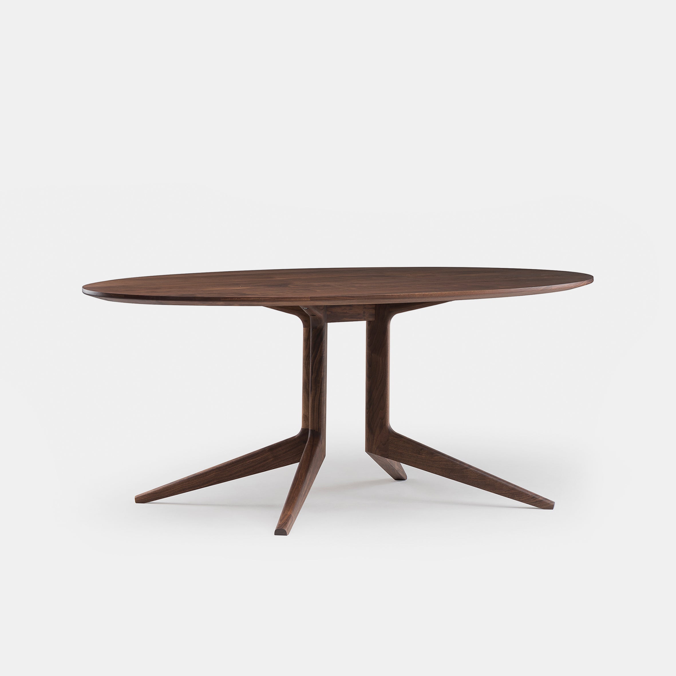 Light Oval Dining Table