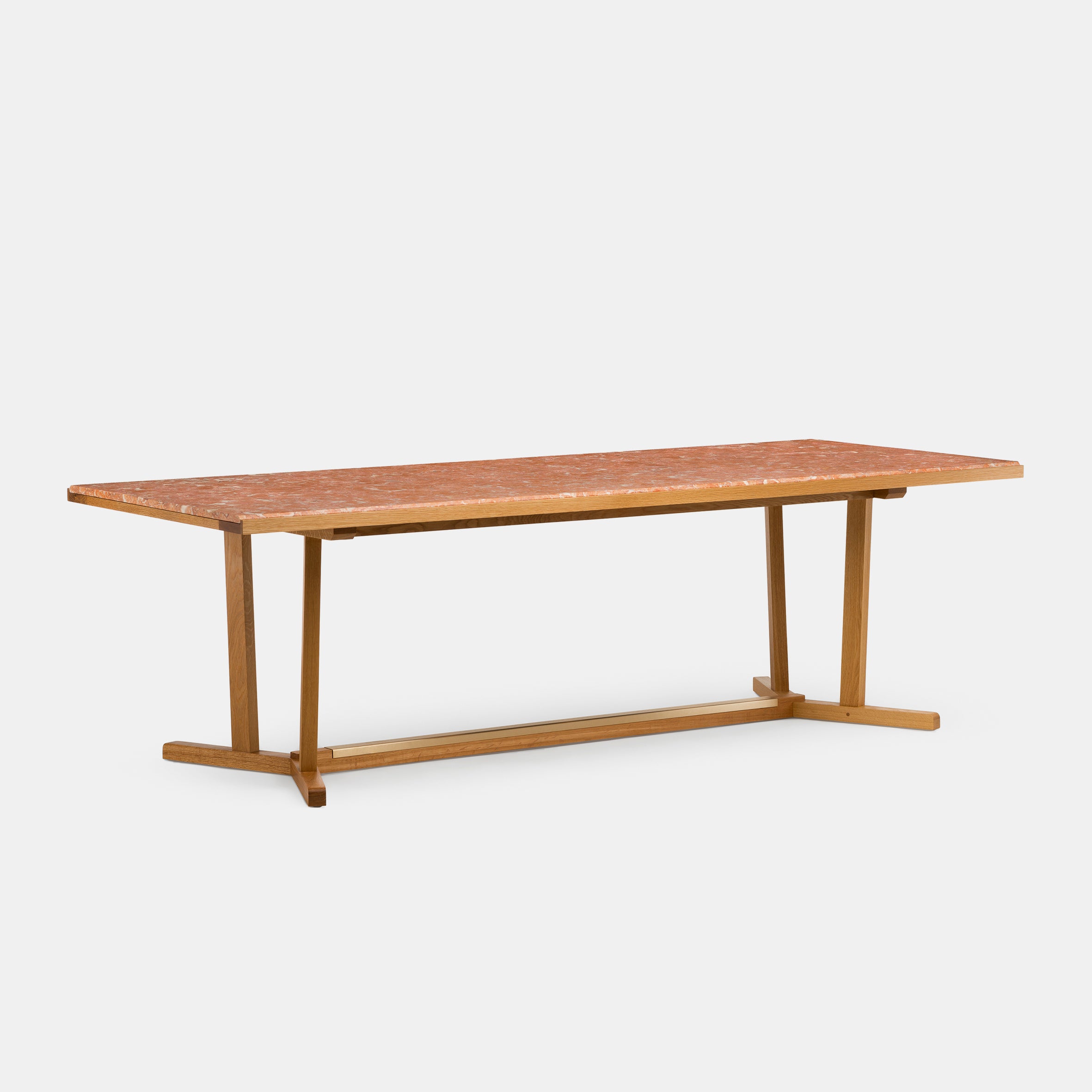 Shaker Dining Table - Marble Top