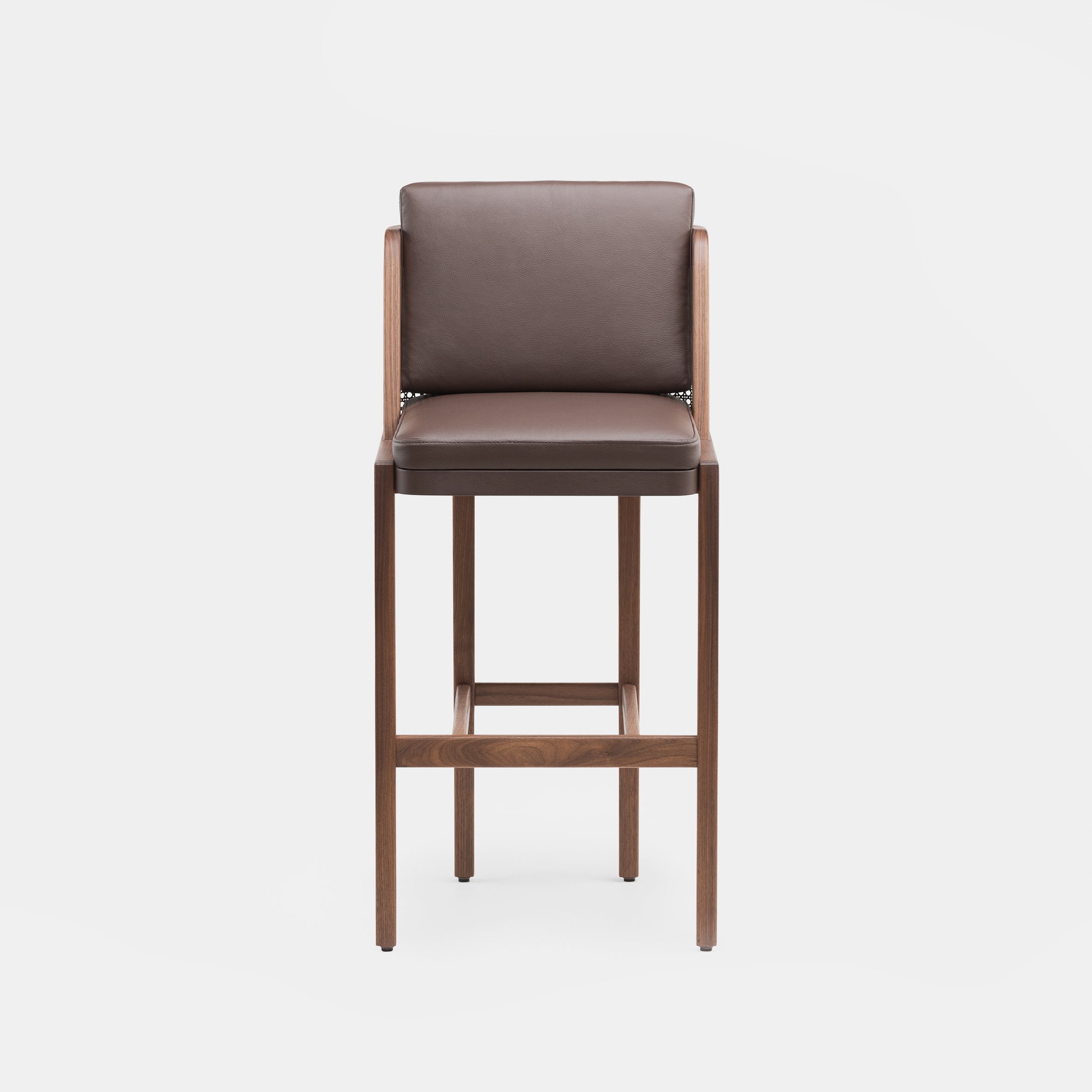 Throne Bar Stool w/Rattan