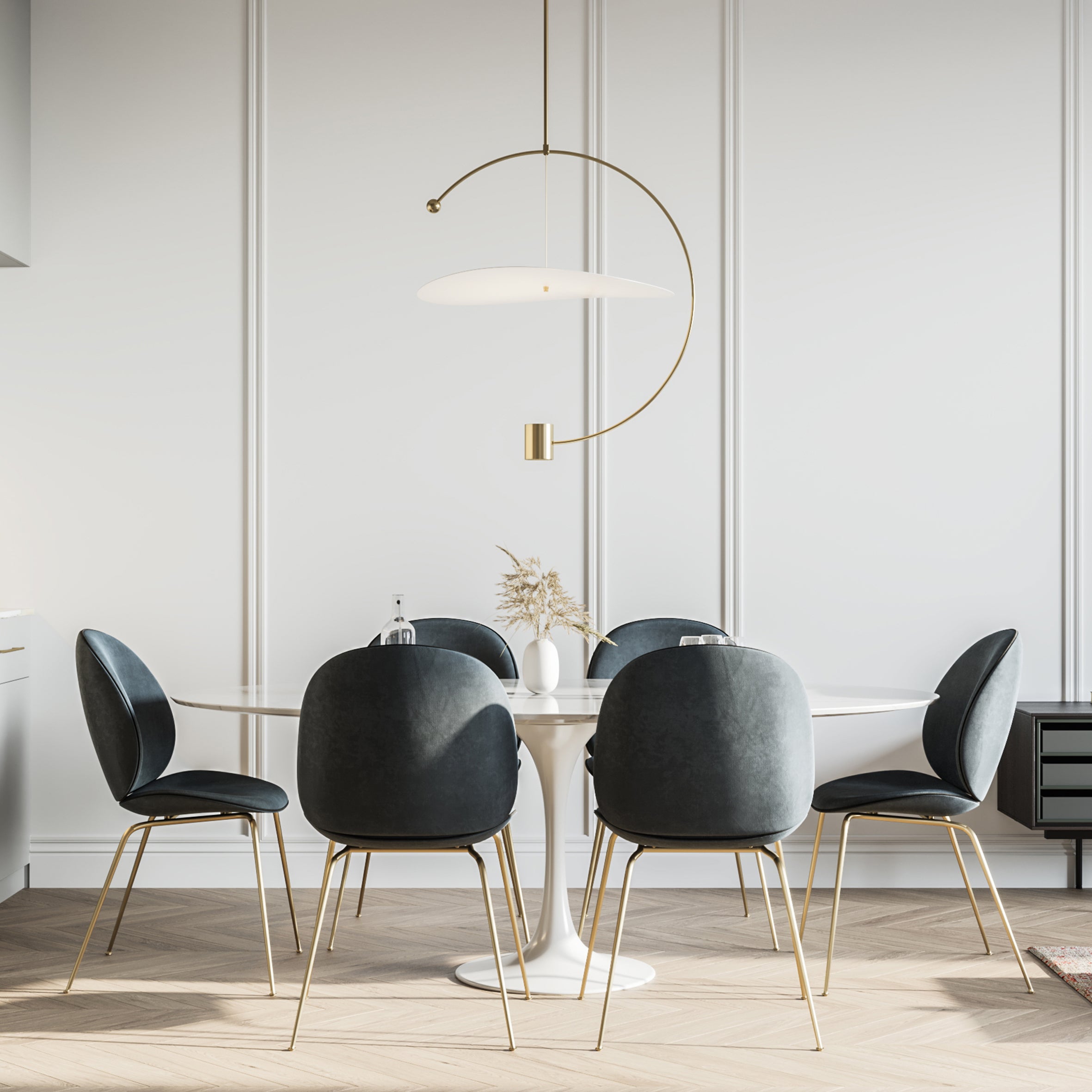 Float Pendant Lamp - Round