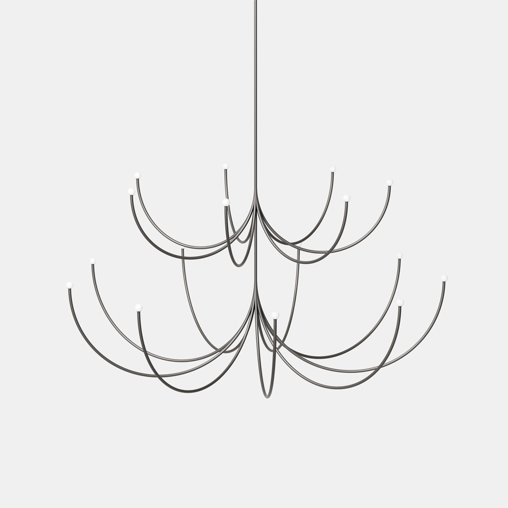 Arca Chandelier - 2 Tier Pendant - Monologue London