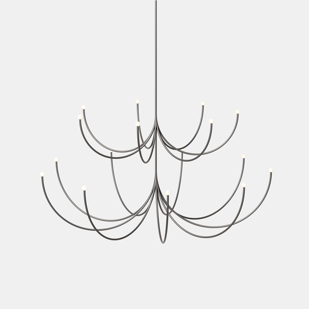 Arca Chandelier - 2 Tier Pendant - Monologue London