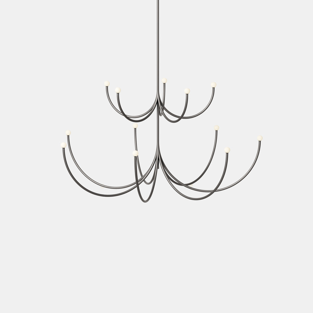 Arca Chandelier - 2 Tier Pendant - Monologue London