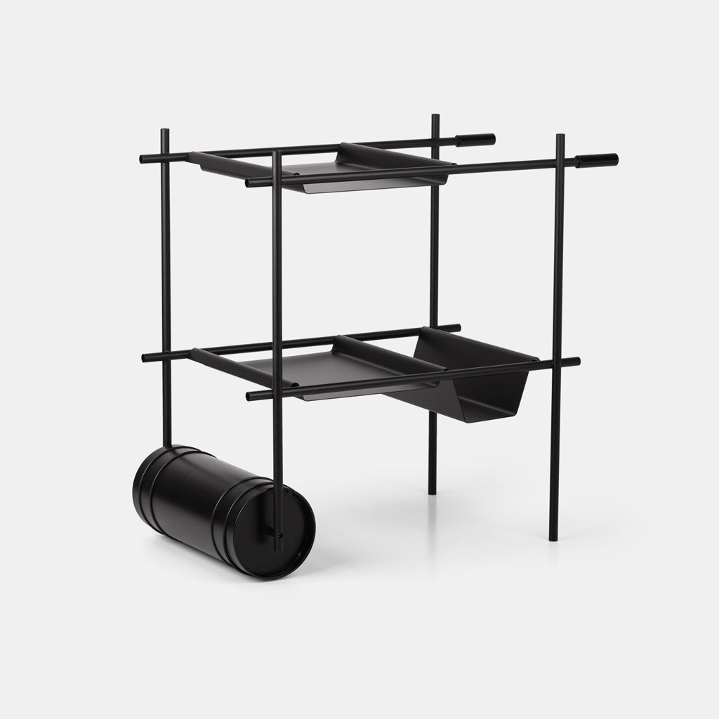 Rollingin Drinks Trolley - Black - Monologue London