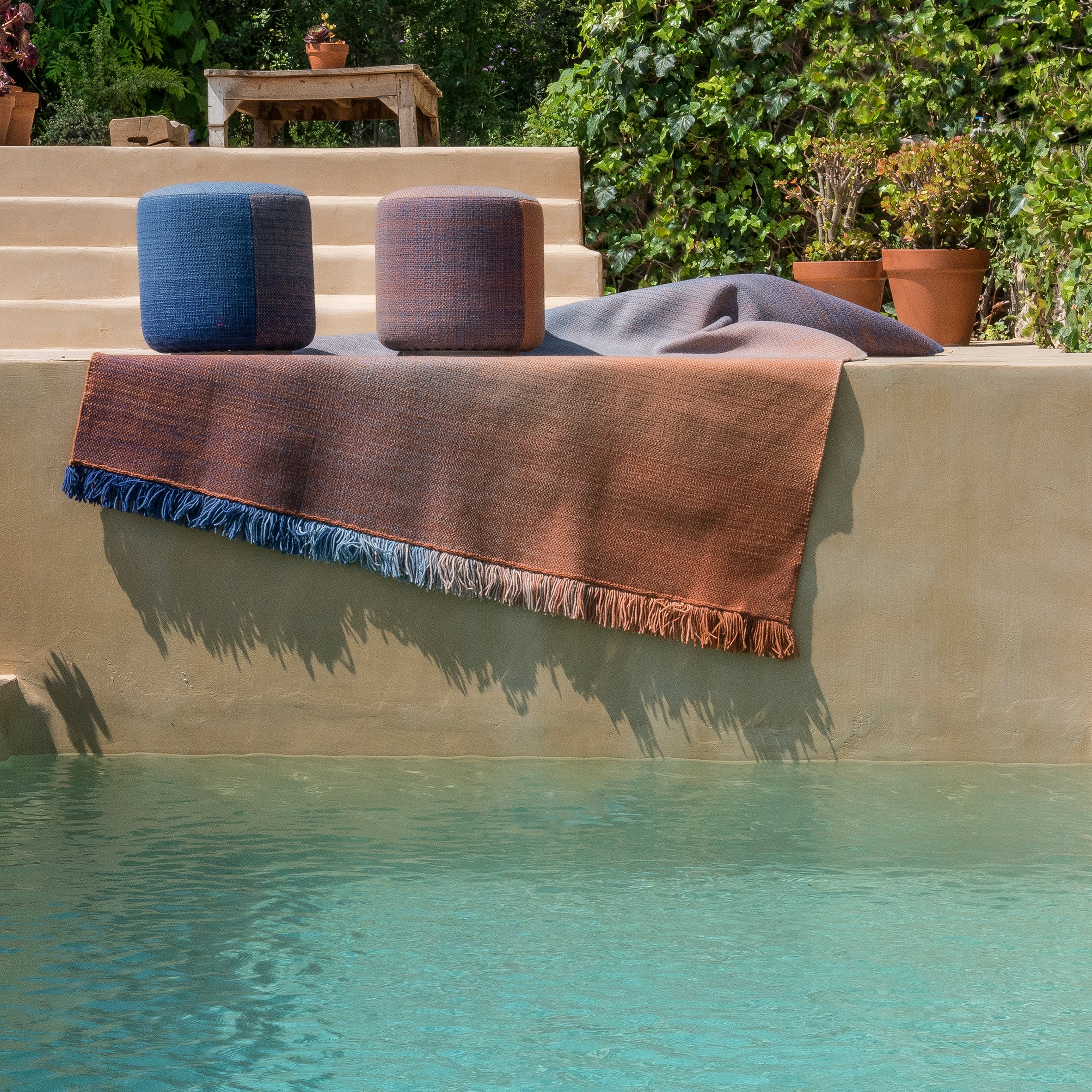 Shade Outdoor Pouf