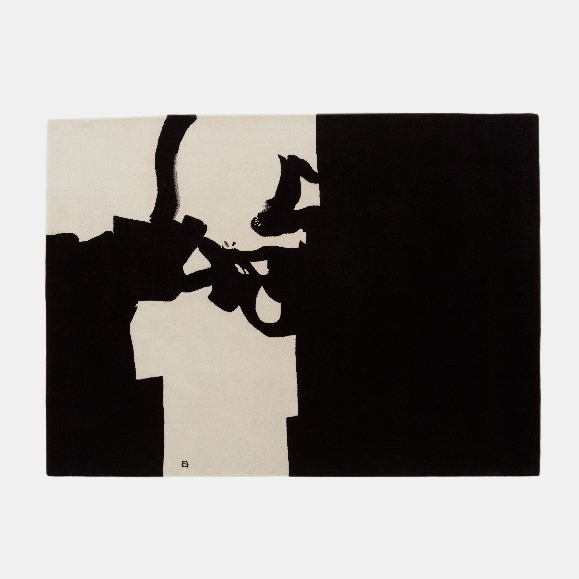 Chillida Rug - Collage 1966 - Monologue London