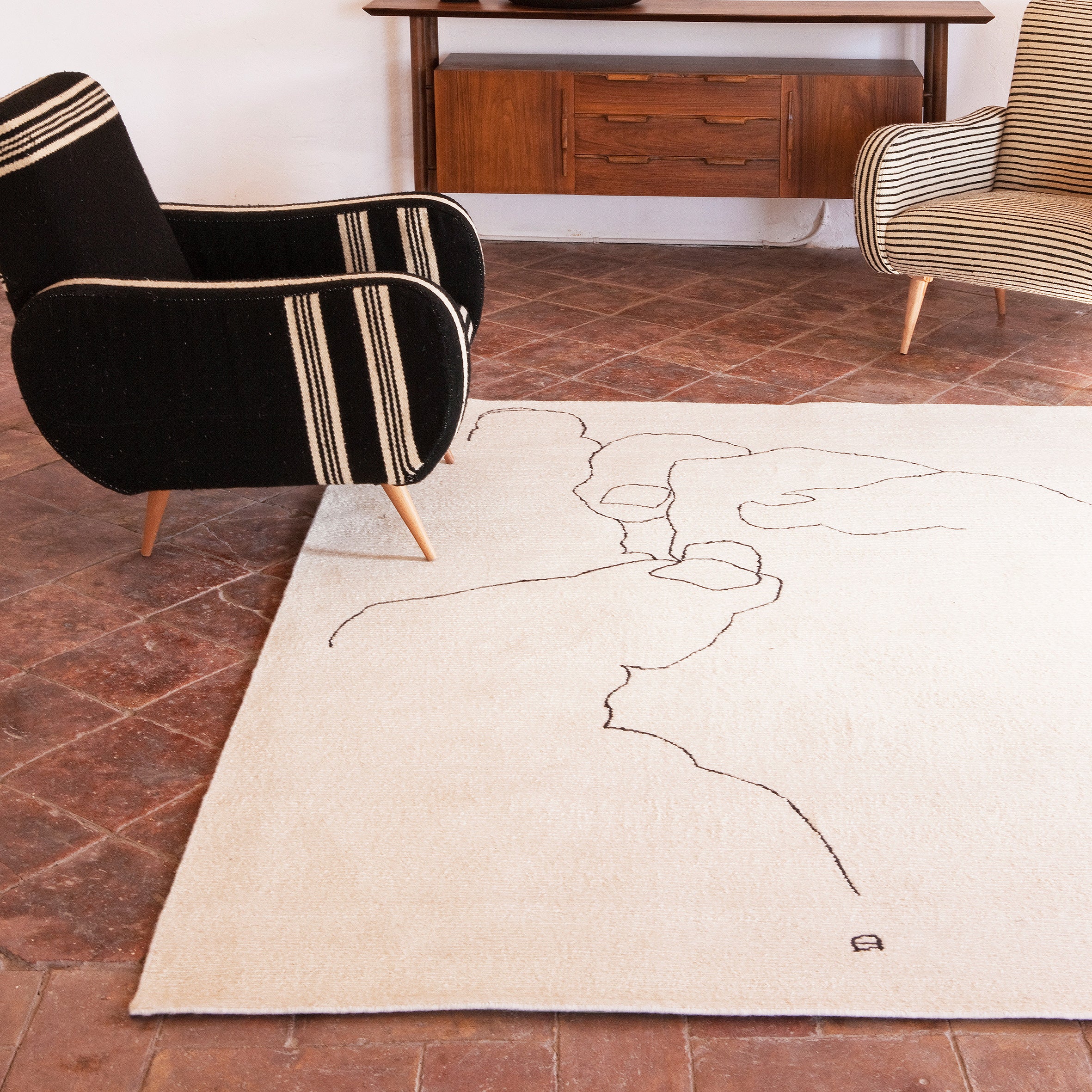 Chillida Rug - Mano 1993 - Monologue London