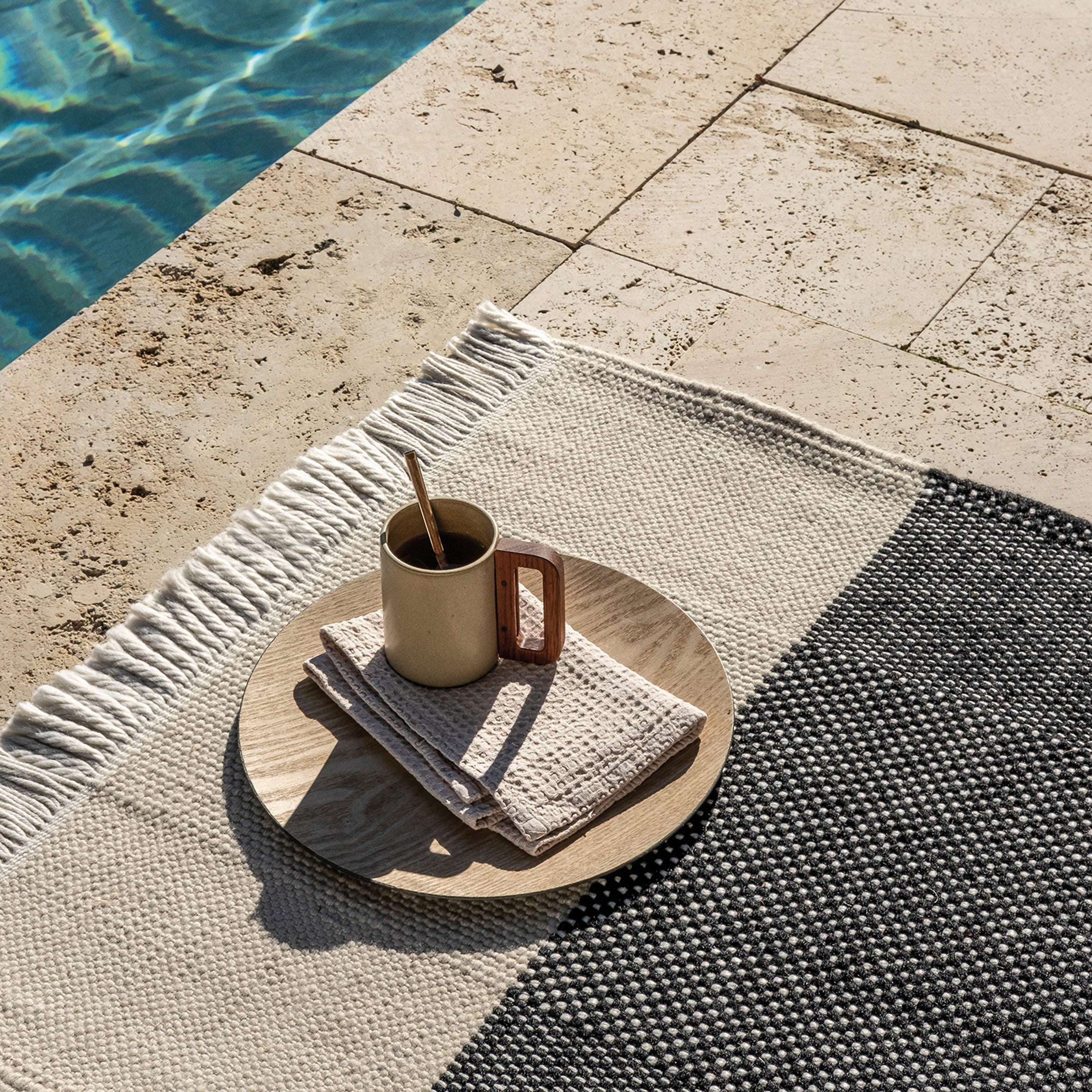 Tres Outdoor Rug