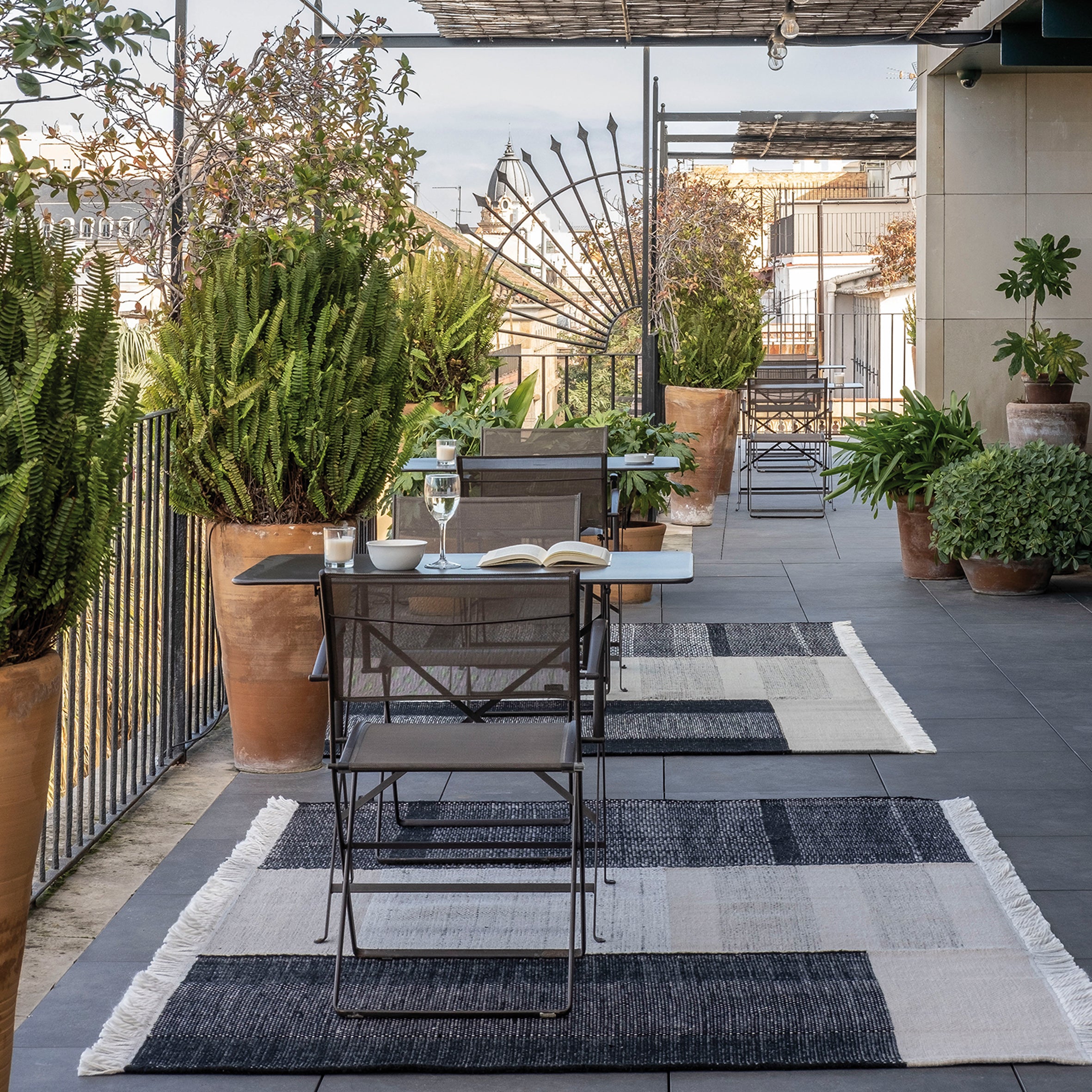 Tres Outdoor Rug