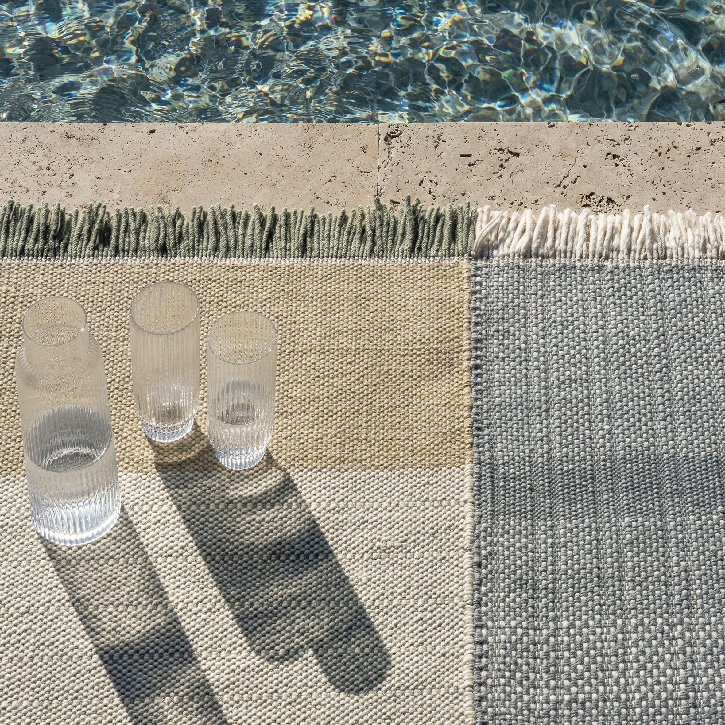 Tres Outdoor Rug