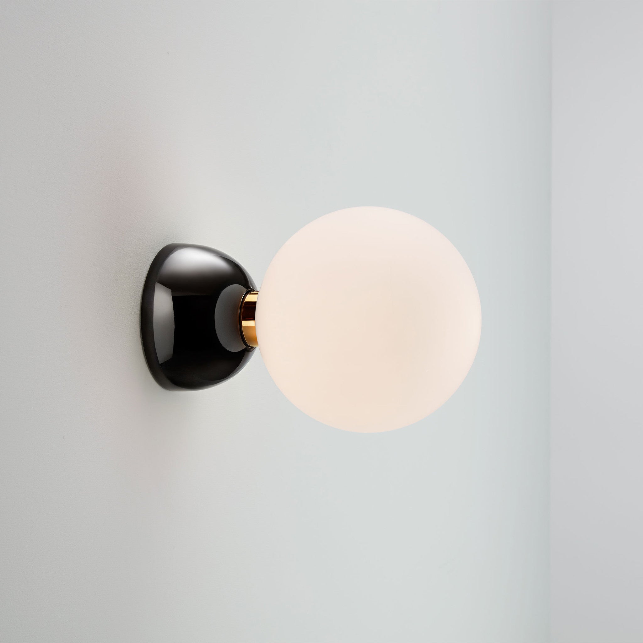 Aballs A II Wall/Ceiling Light - Black - Monologue London