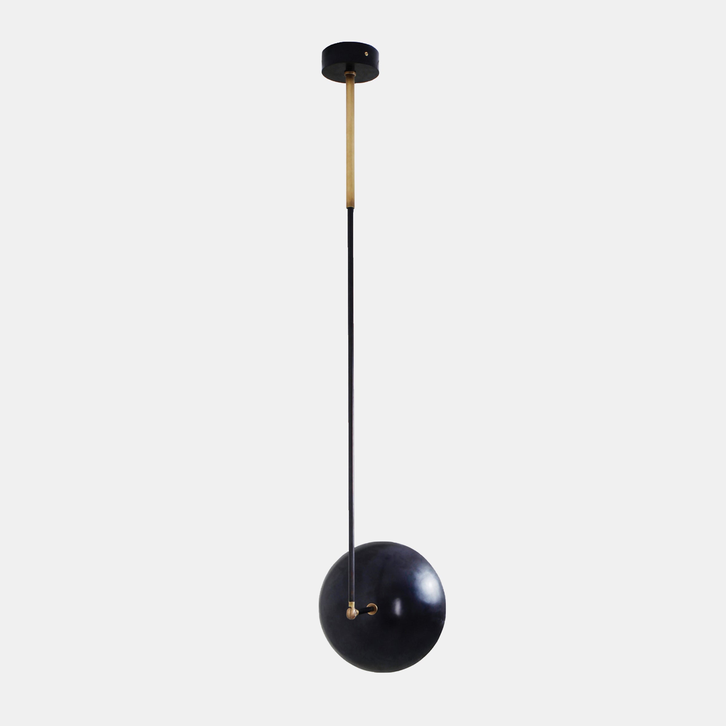 Tango Pendant - Brass Dome