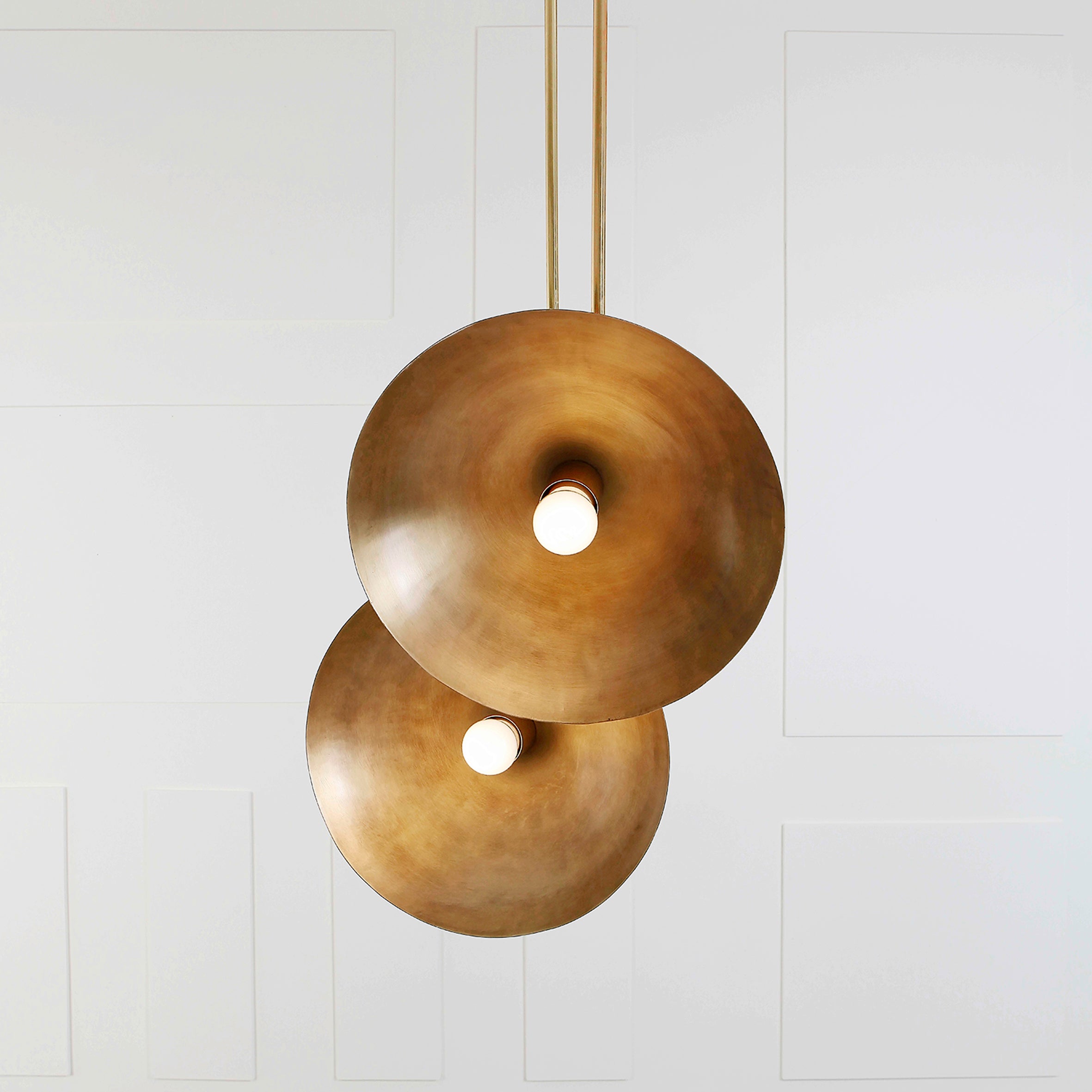 Tango Pendant - Brass Dome