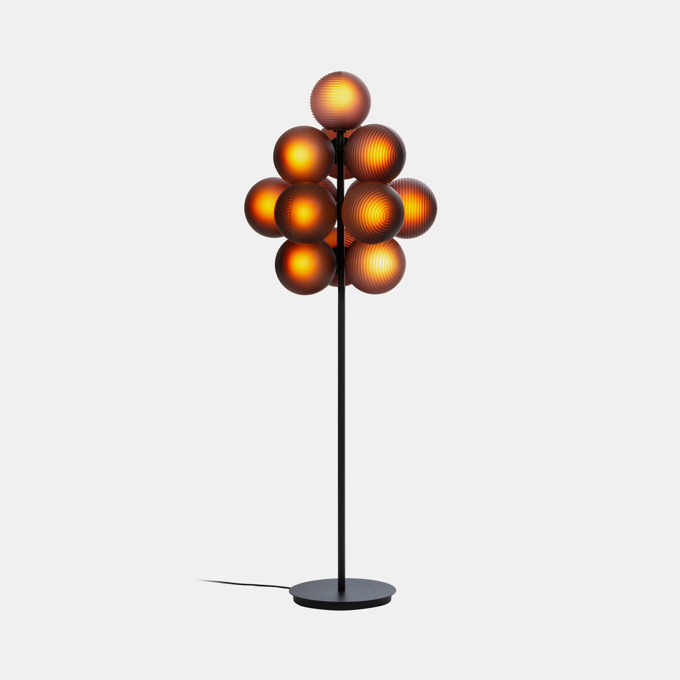 Stellar Grape Floor Lamp - Aubergine - Monologue London