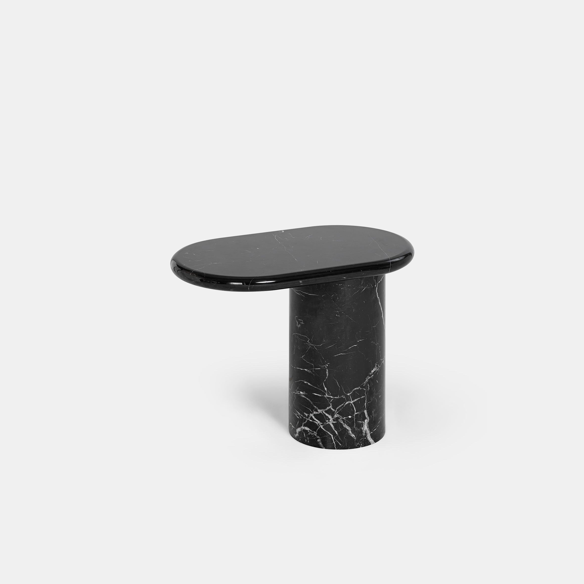 Cantilever Marble Side Table