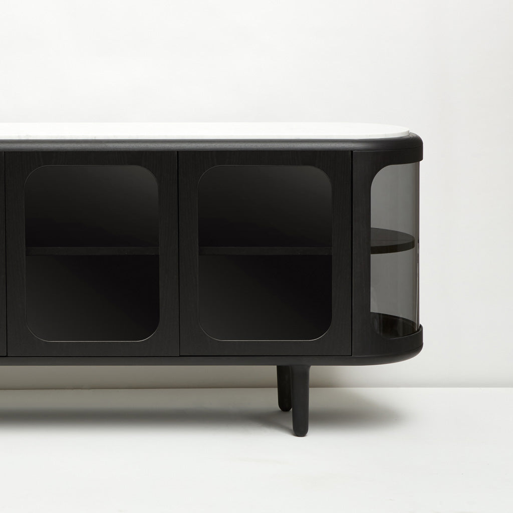 Settebello Low Cabinet - Black - Monologue London