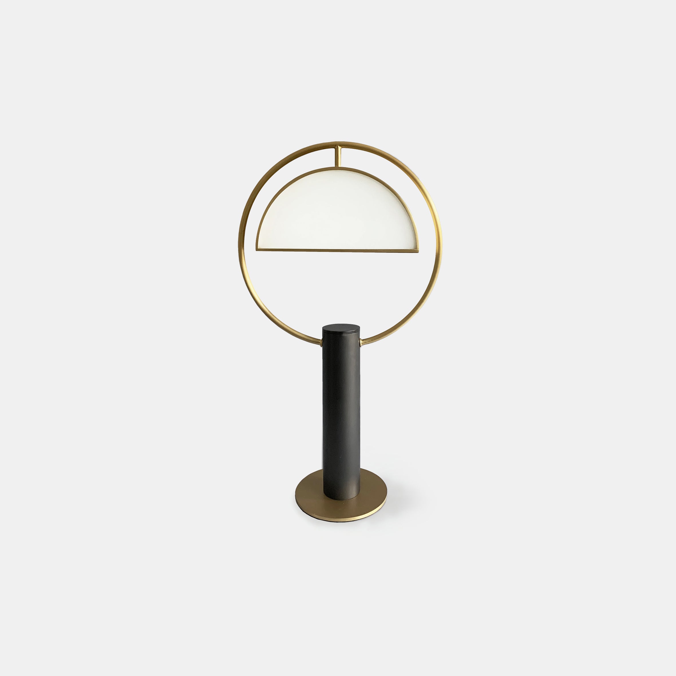 Half in Circle Table Lamp