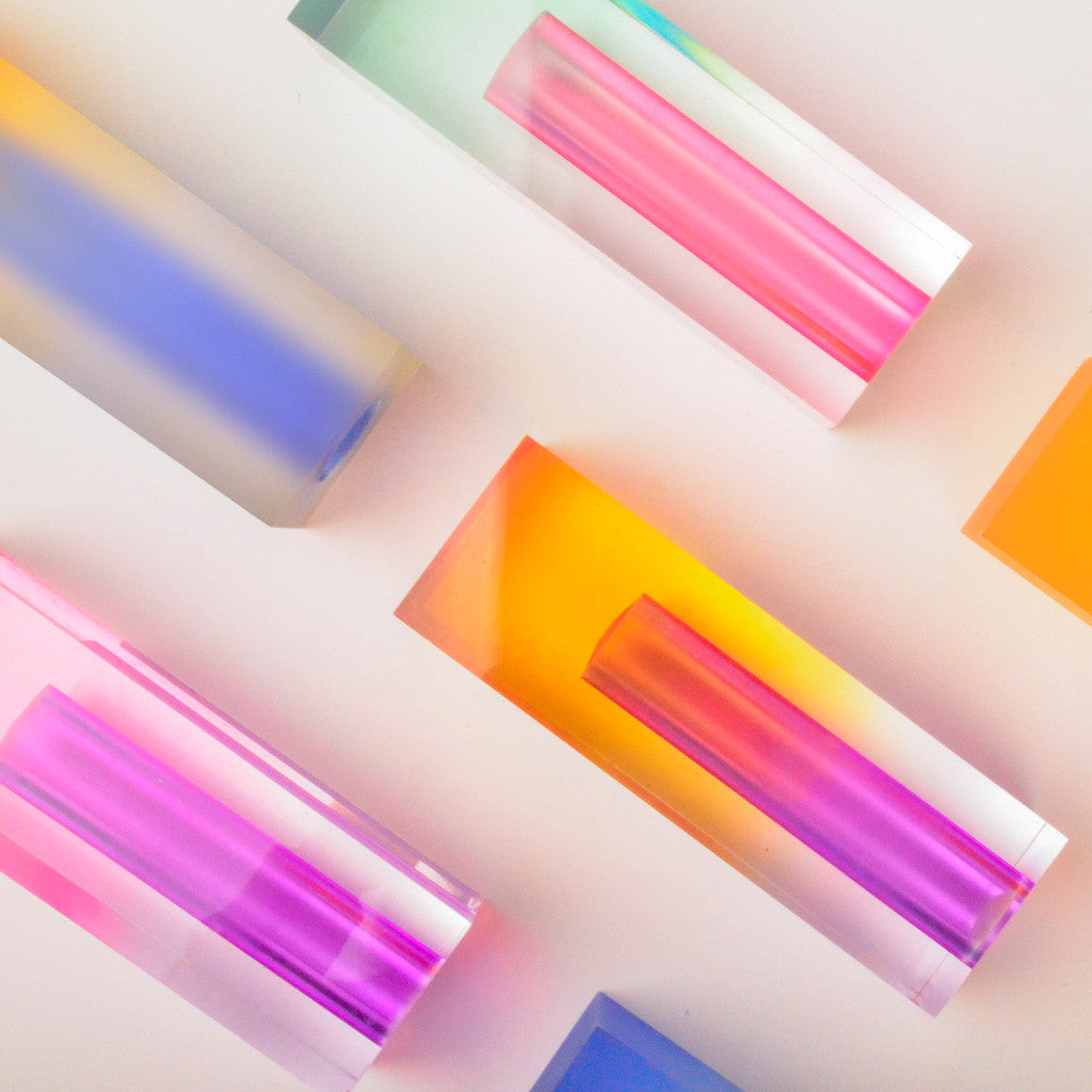 Mellow Vase - Green & Pink - Monologue London