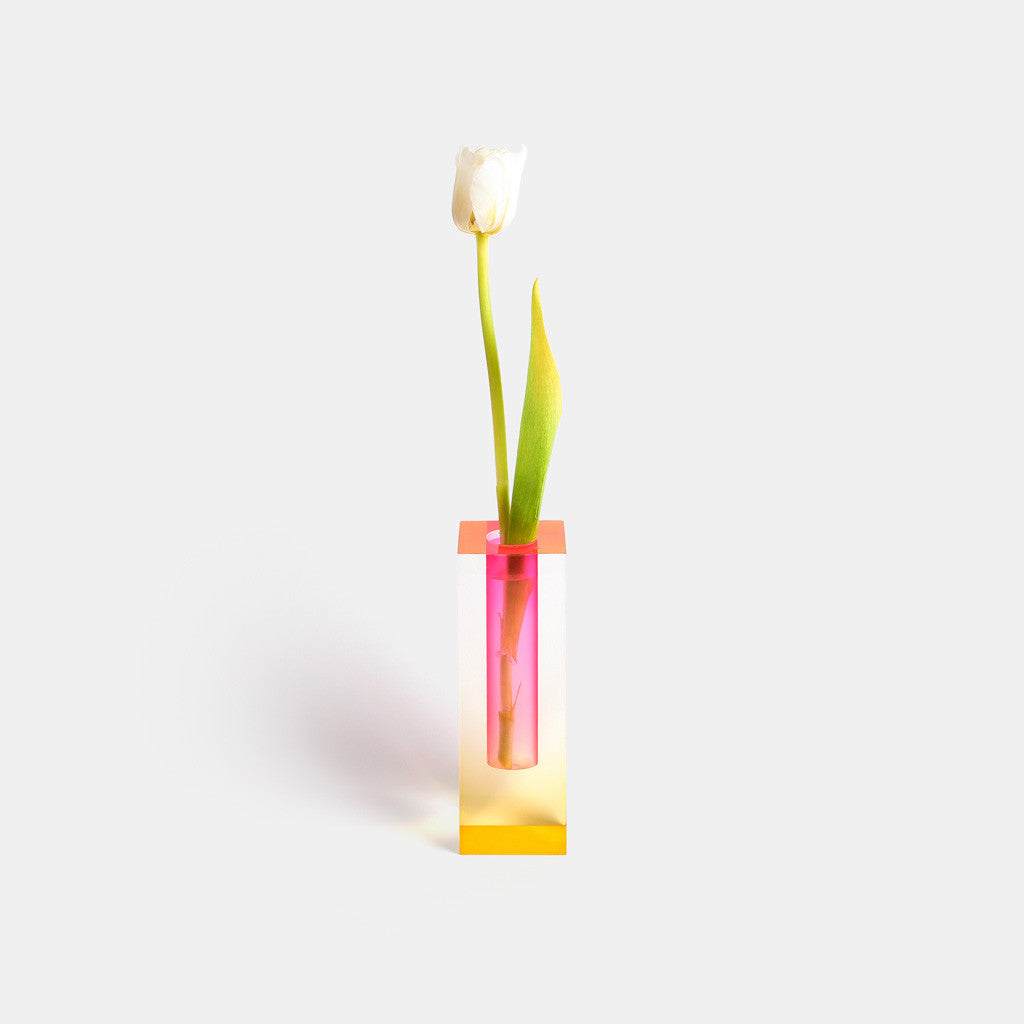 Mellow Vase - Yellow & Pink - Monologue London