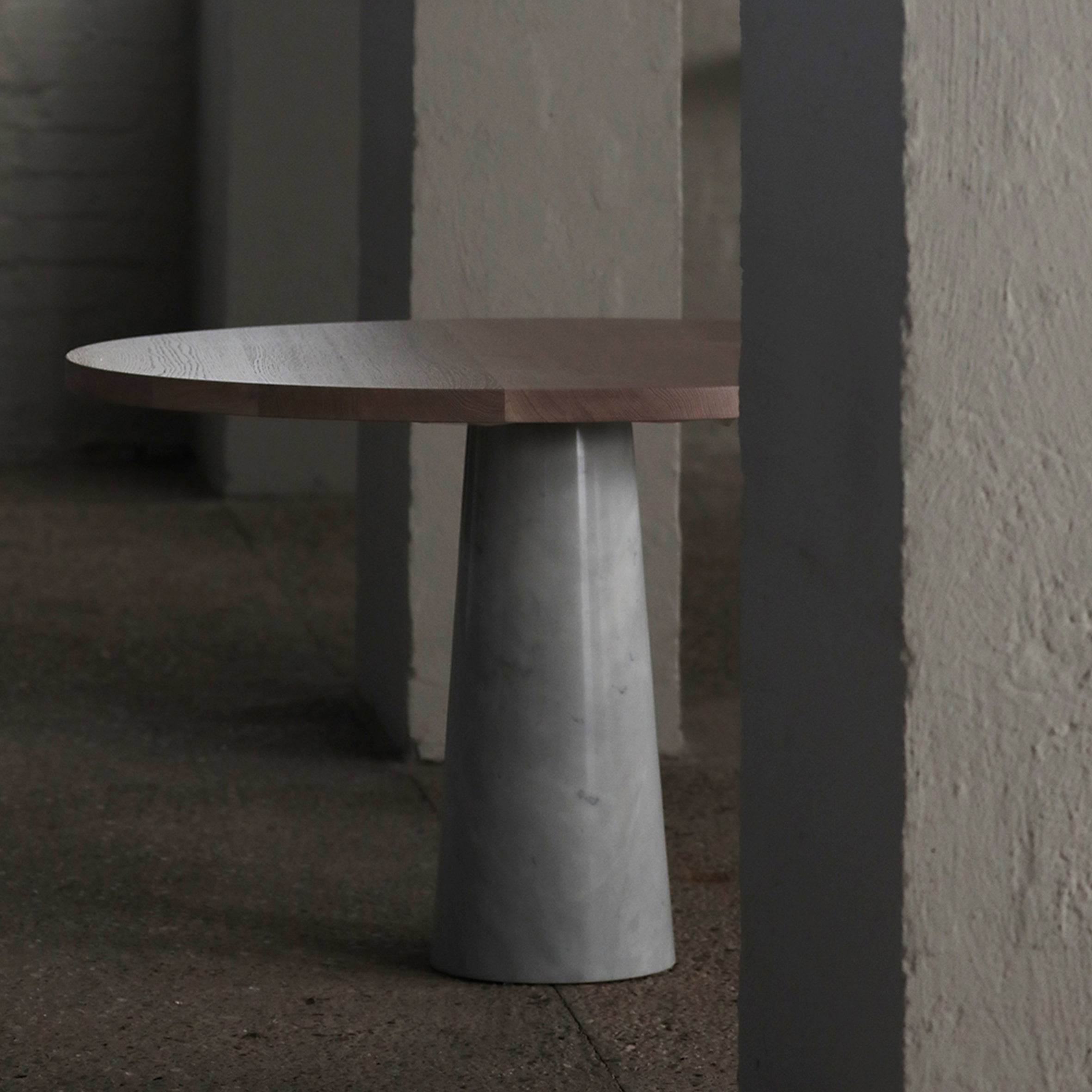 Stone Round Dining Table