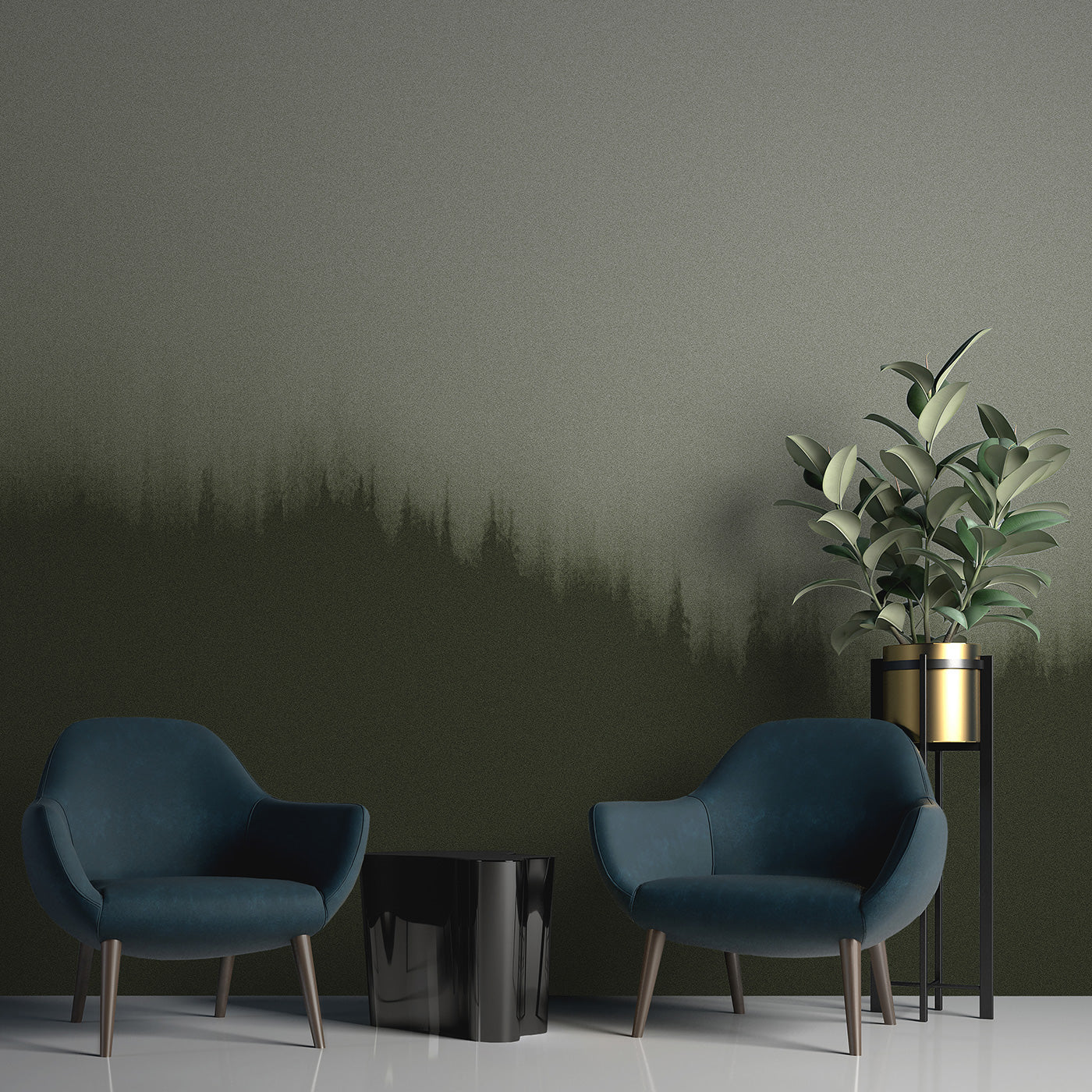 Fire Forest Wallpaper