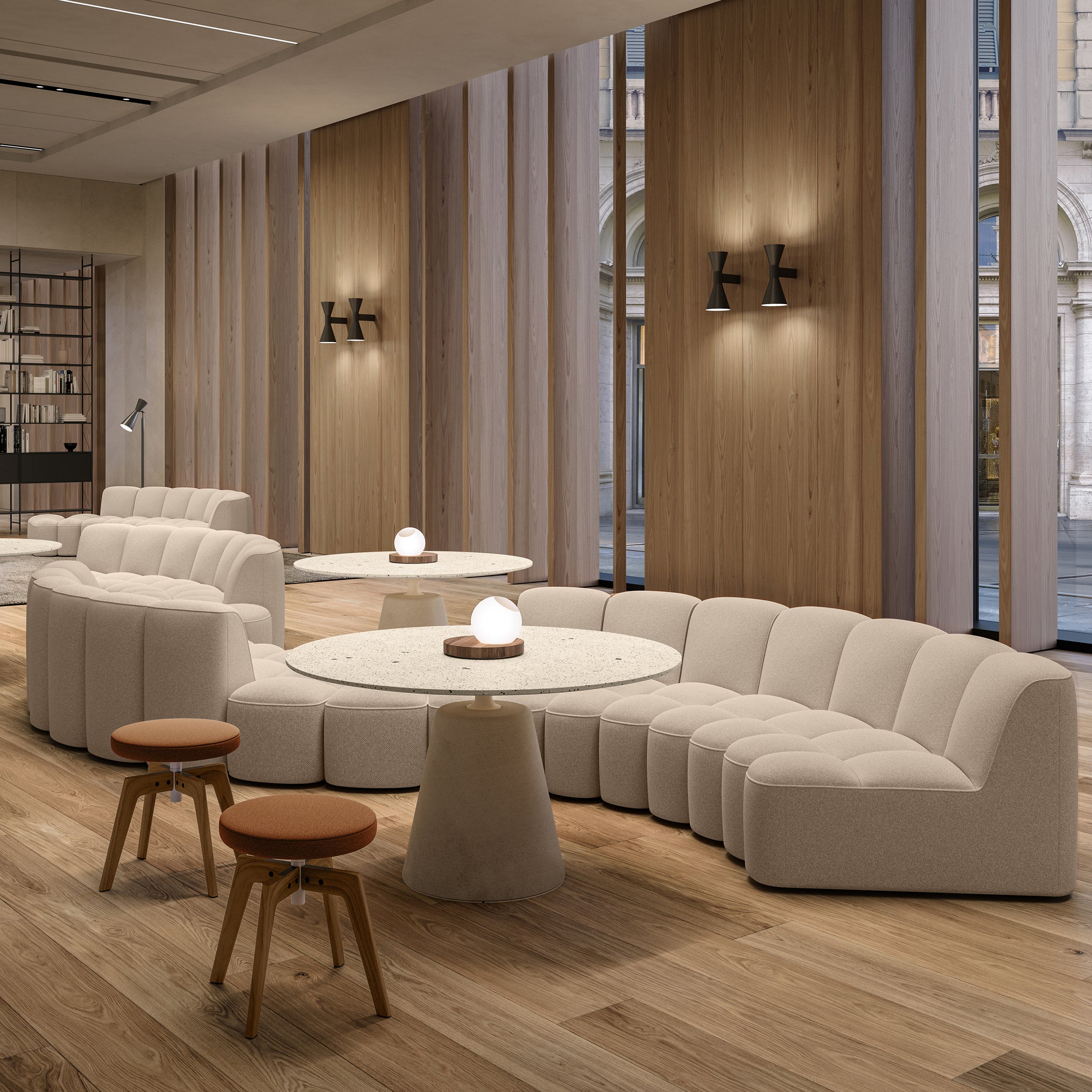 Array Curved Sofa