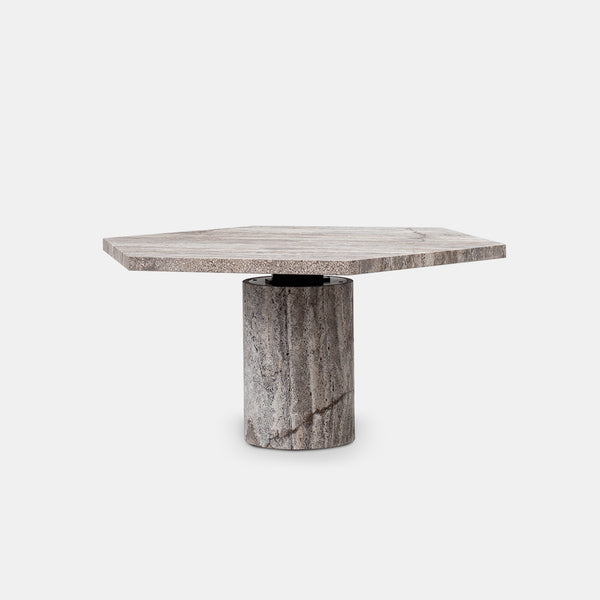 Jupiter Dining Table - Travertine Edition