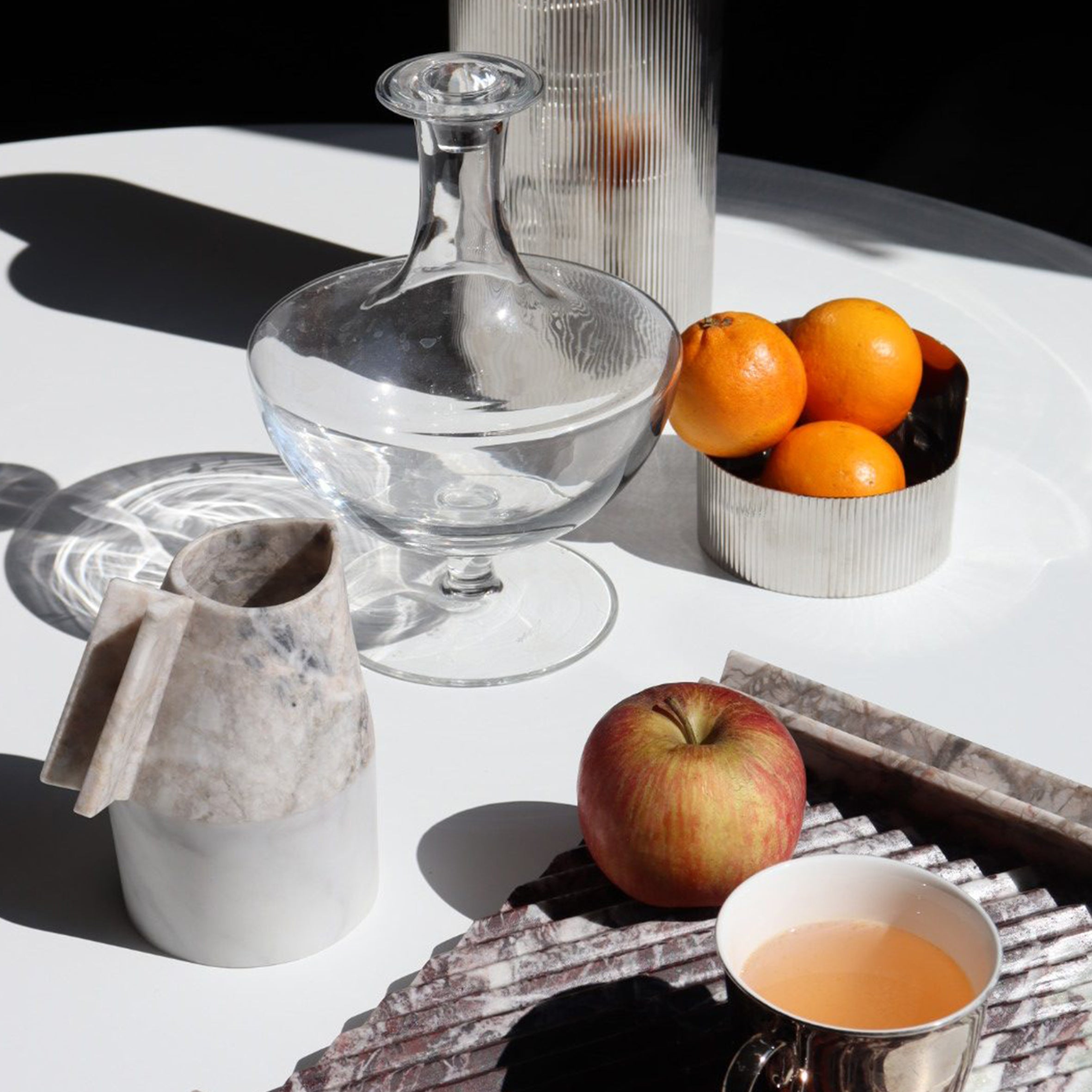 Versi Carafe Small - Fior di Pesco & Carrara