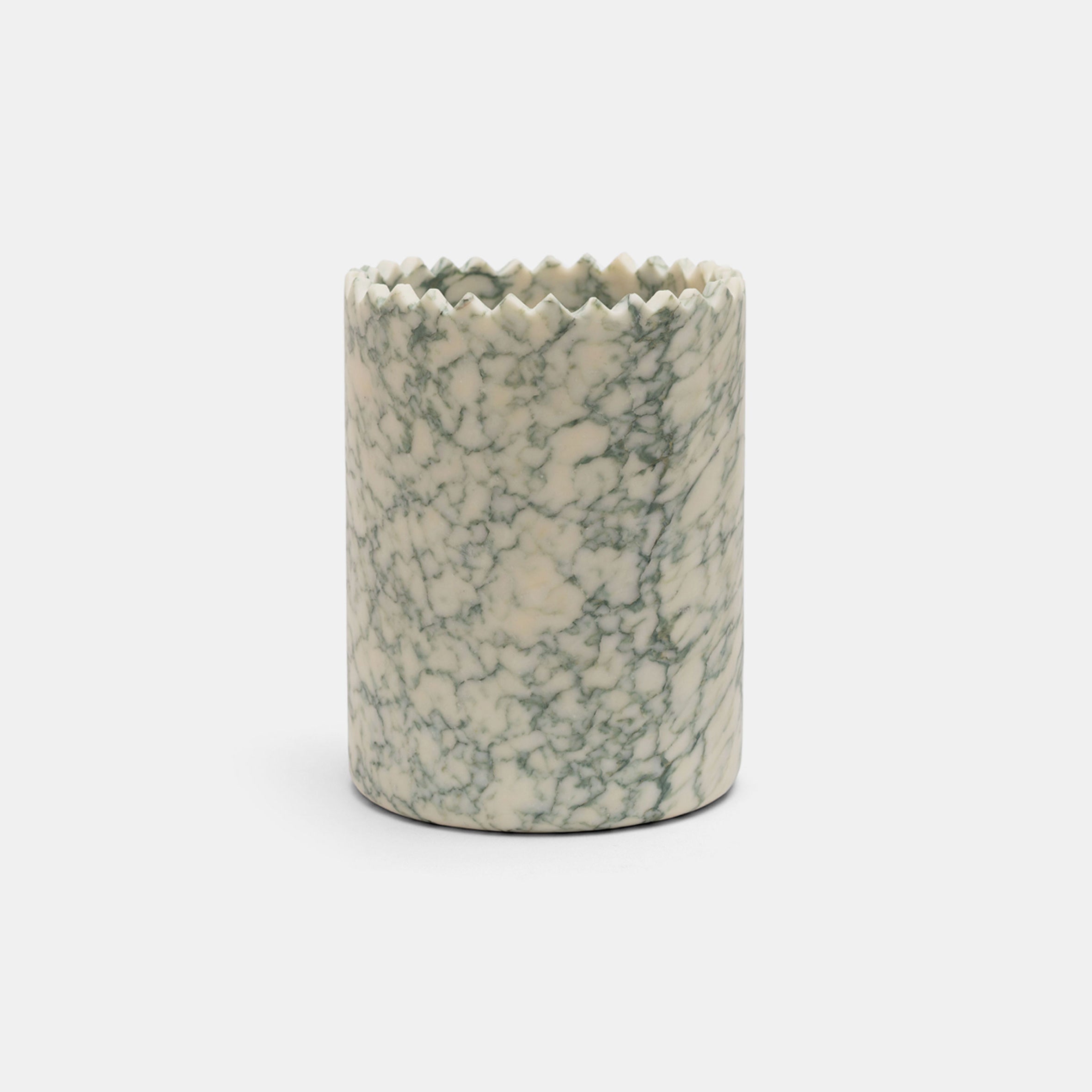 Triangoli Vase L - Vert d'Estours