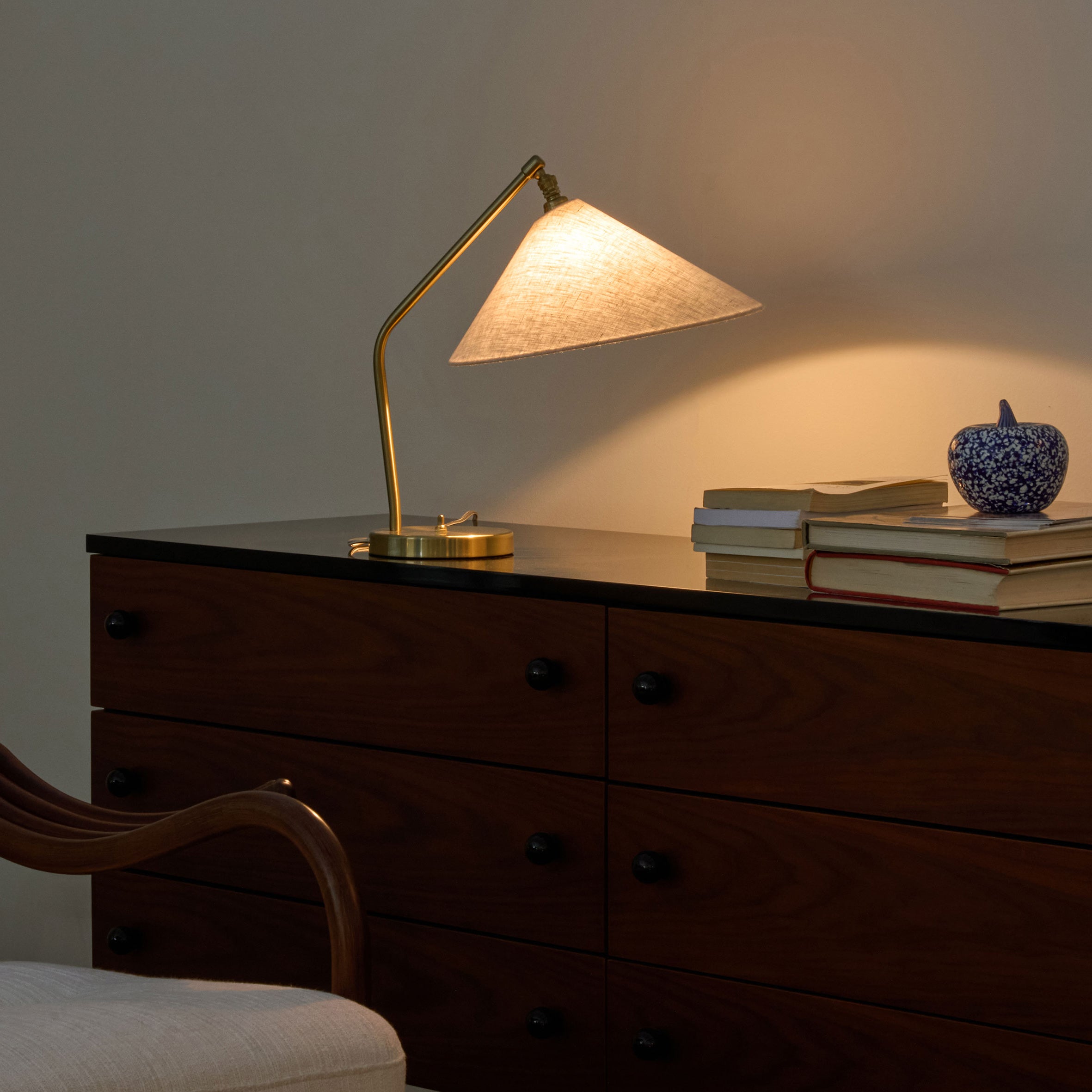 Gräshoppa Table Lamp - Fabric Shade