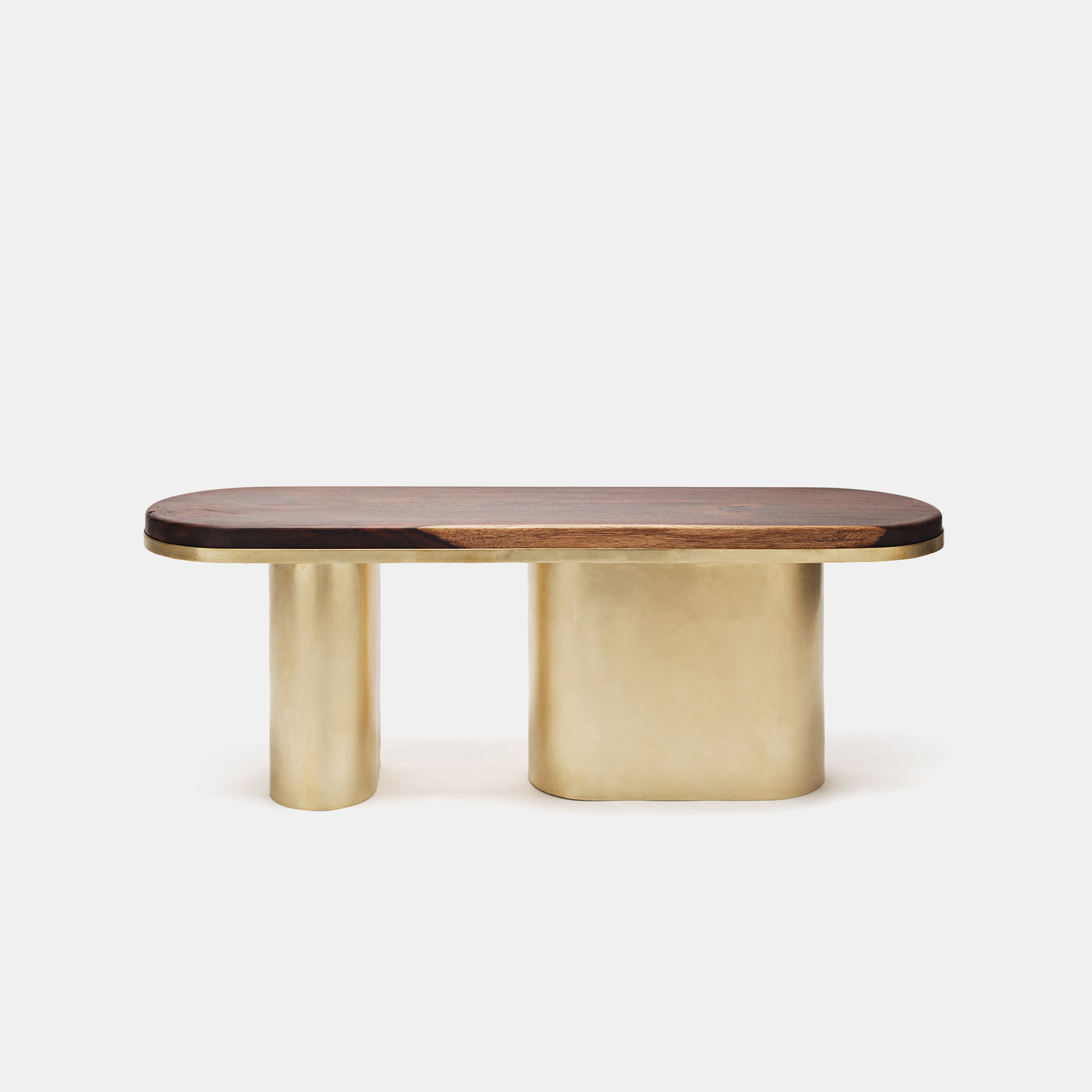 Material Container Bench - Brass
