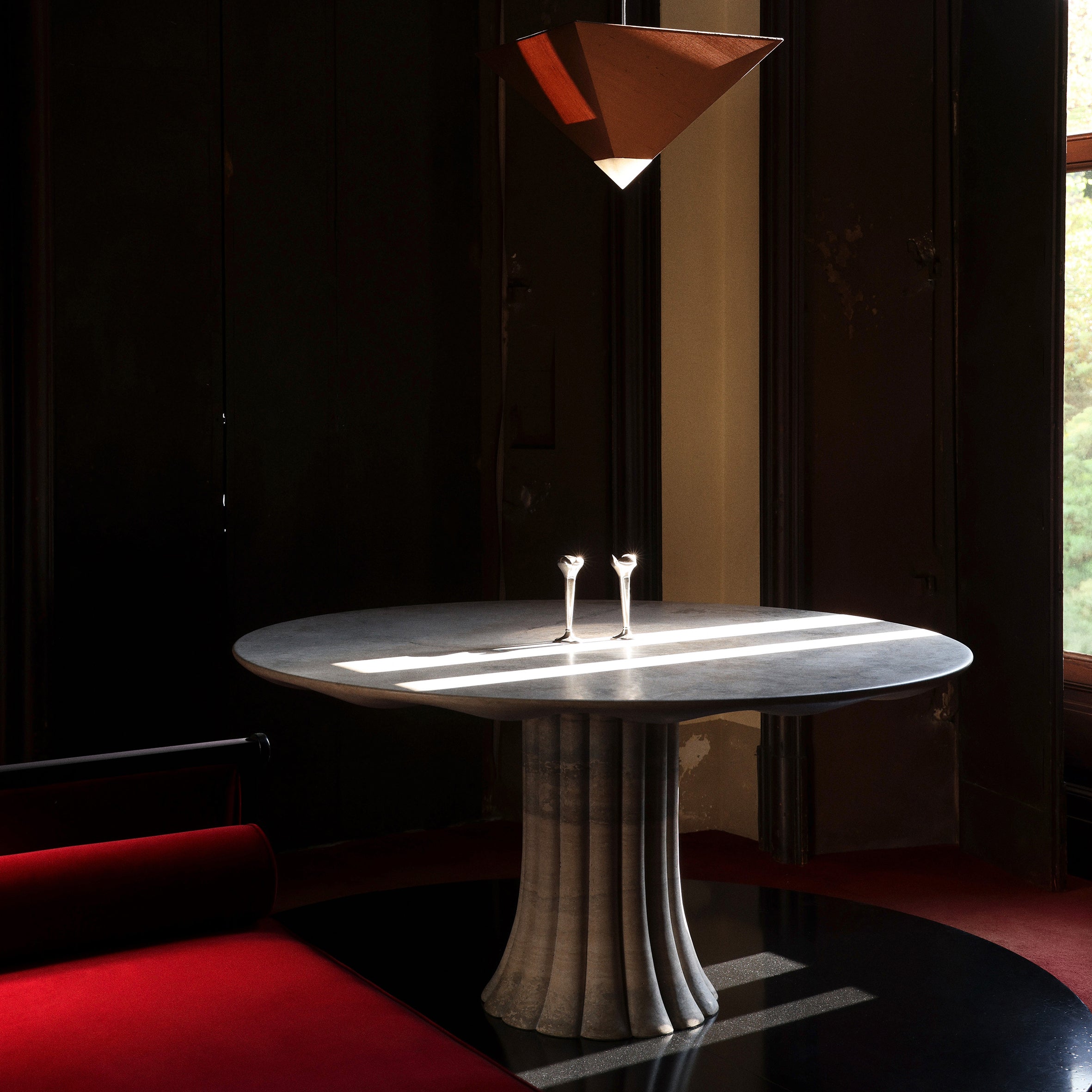 Drapery Dining Table