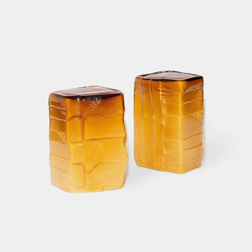 1/1/1 Side Table - Caramello