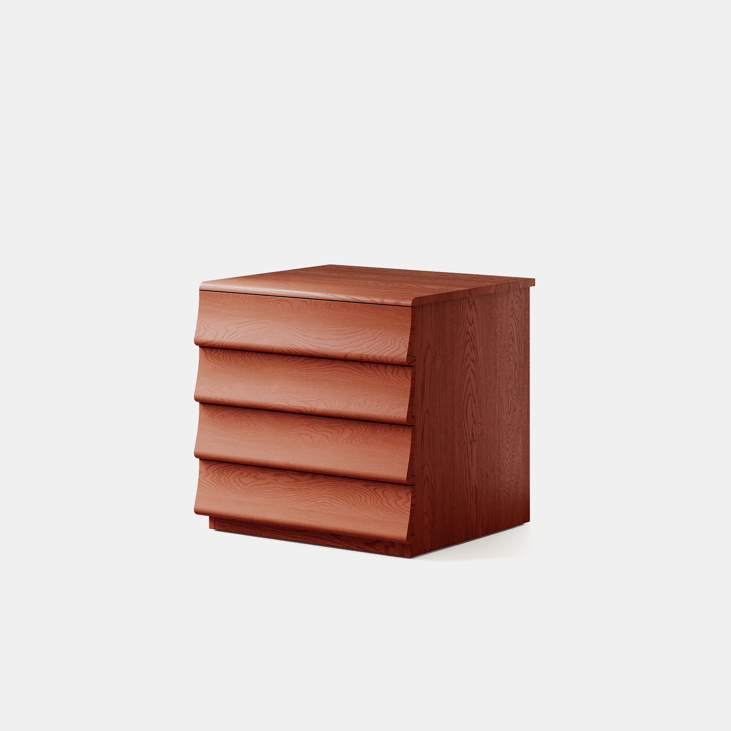 Rideaux Three-Drawer Bedside Table