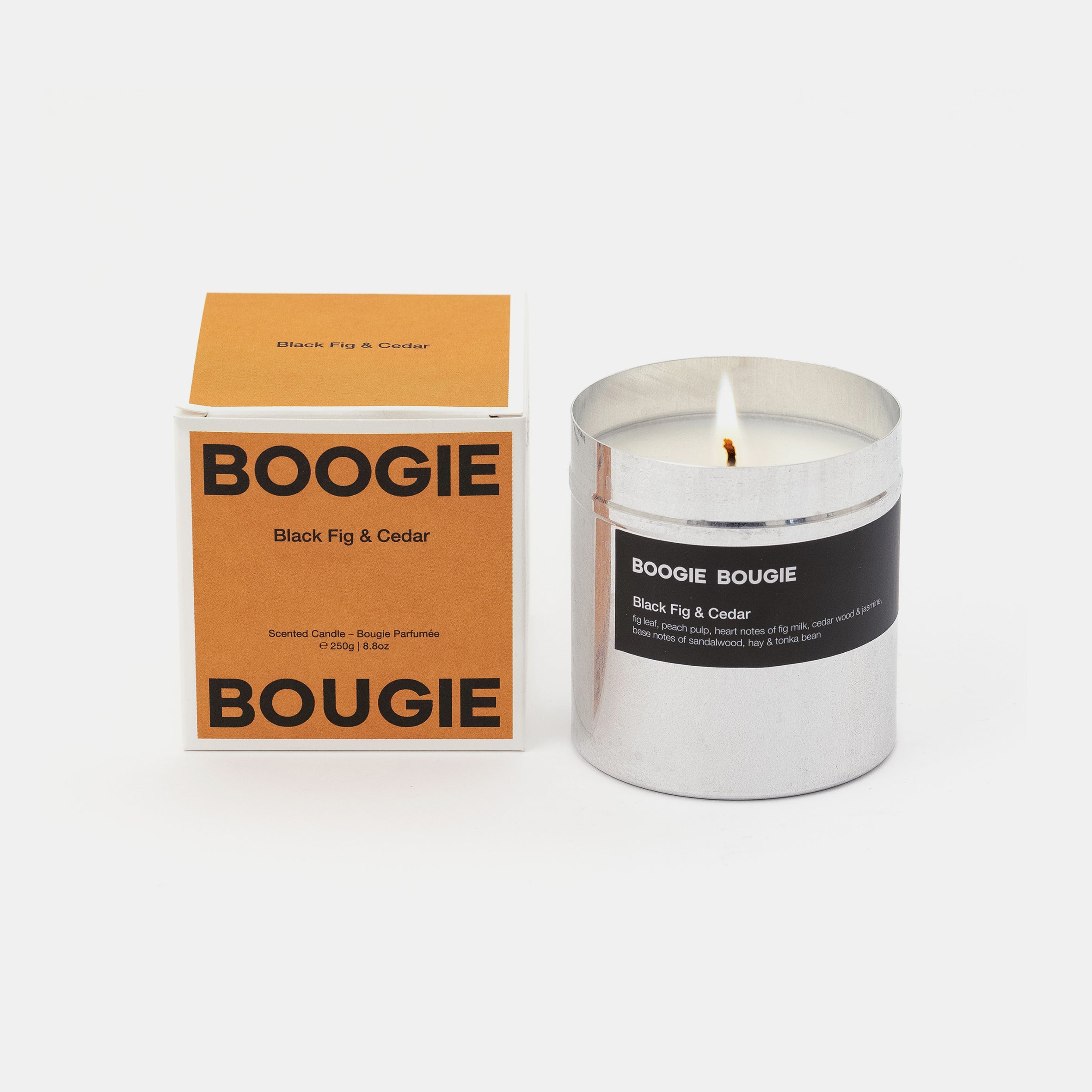 Scented Candle - Black Fig & Cedar