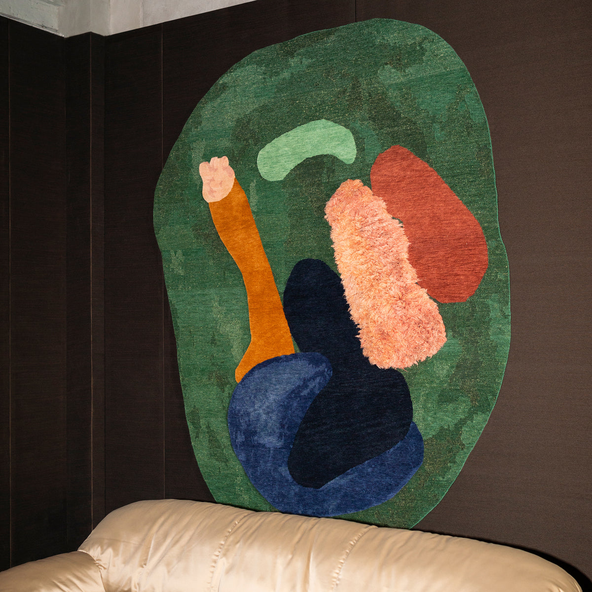 Rude - Tongue-and-Cheek Rug | cc-tapis | Monologuelondon.com