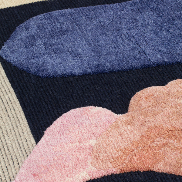 Rude Rug Rude - Bits in Space Rug | cc-tapis | Monologuelondon.com